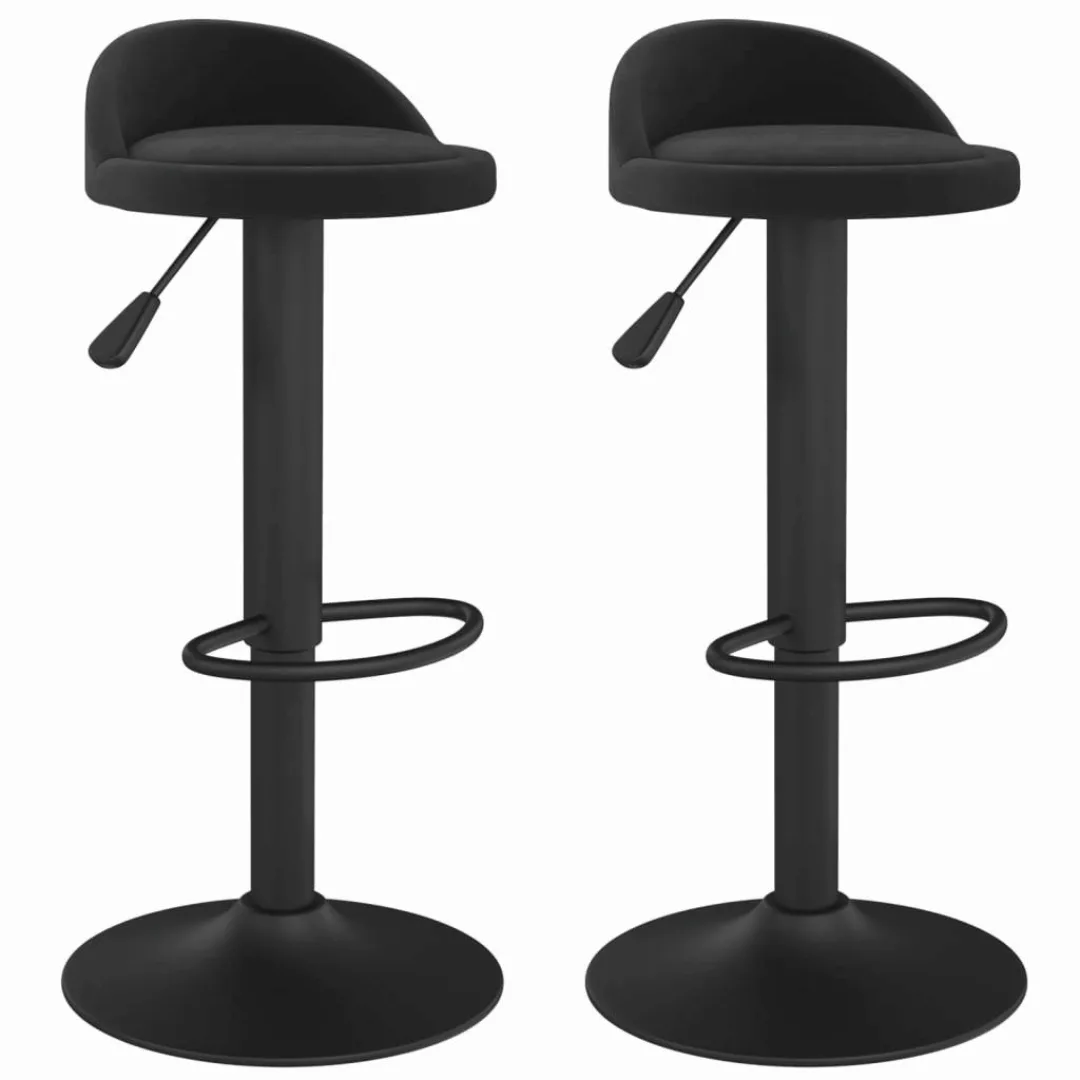 vidaXL Barhocker Barhocker 2 Stk. Schwarz günstig online kaufen