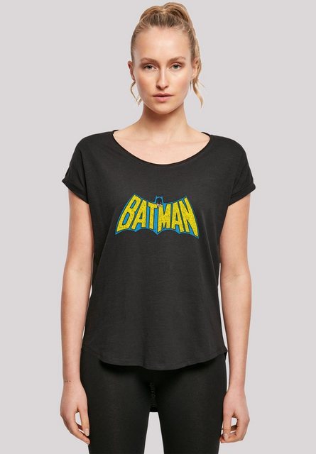 F4NT4STIC T-Shirt DC Comics Superhelden Batman Crackle Logo Print günstig online kaufen
