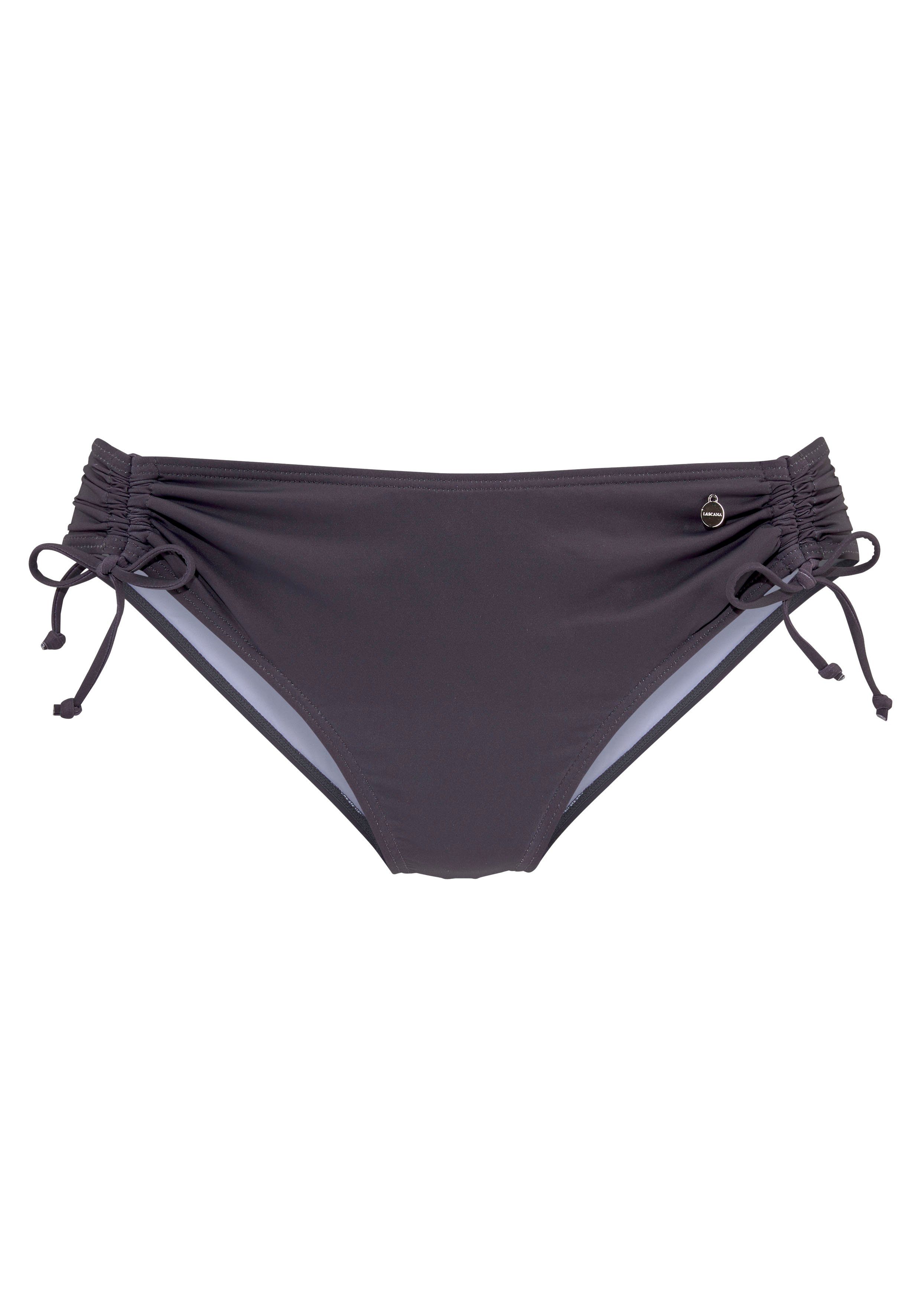 LASCANA Bikini-Hose Malia mit seitlicher Raffung günstig online kaufen