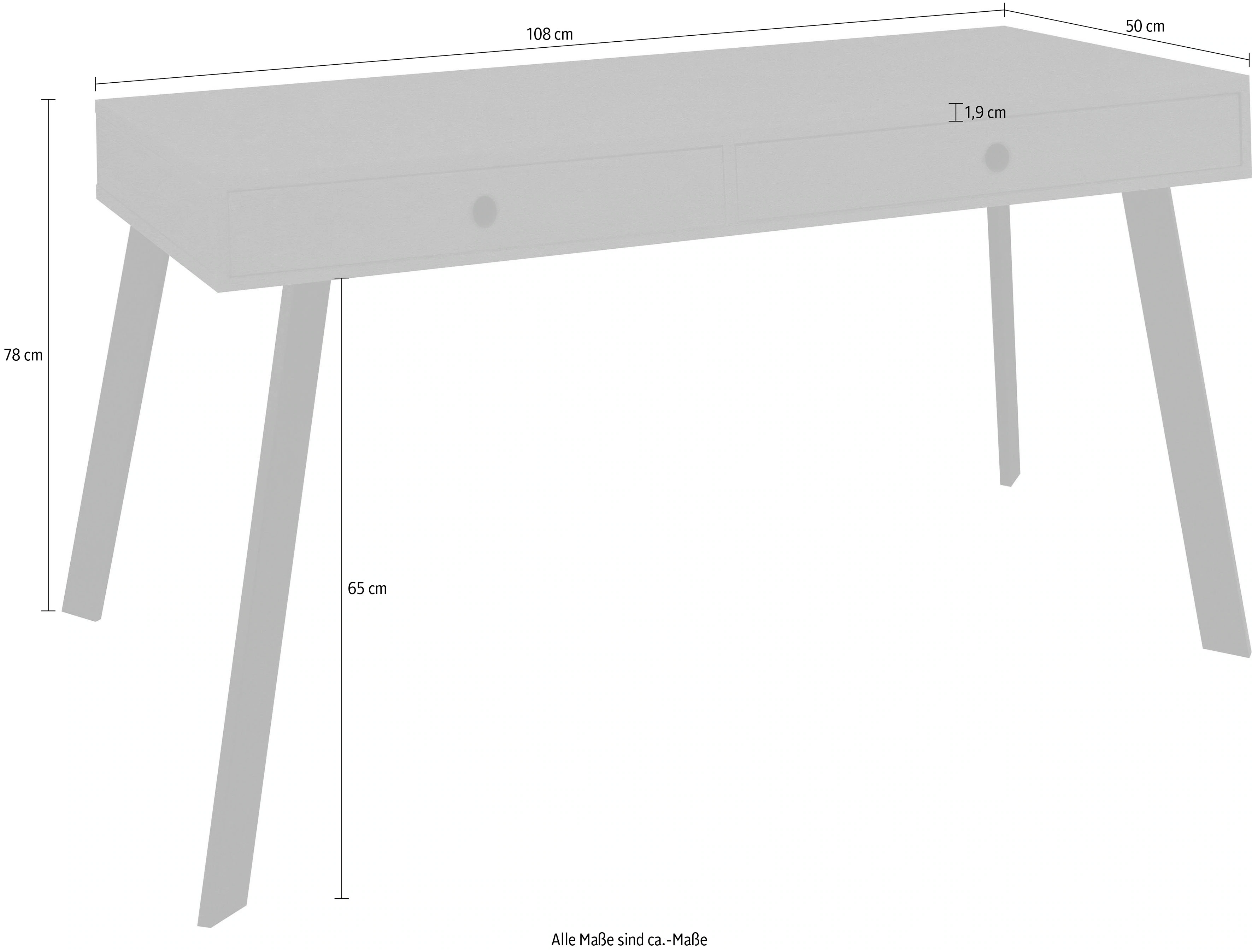 Mäusbacher Schreibtisch "Big System Office", Breite 108 cm günstig online kaufen