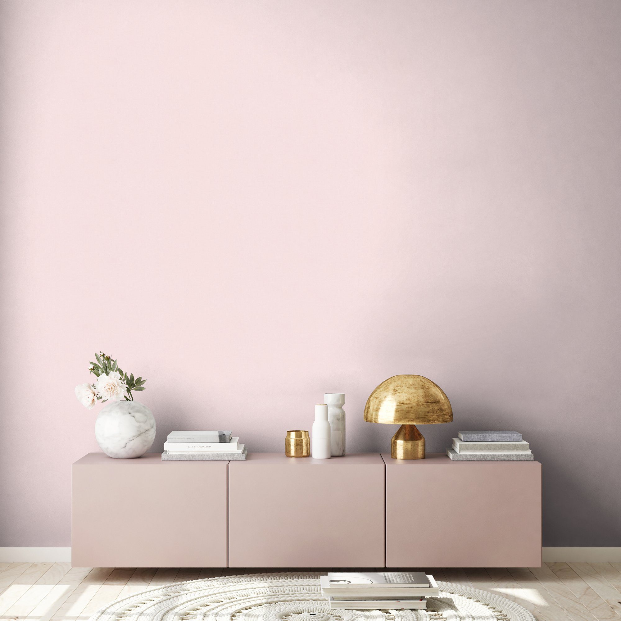 Bricoflor Vinyltapete in Creme Weiß Uni Tapete Schlicht Ideal für Küche und günstig online kaufen