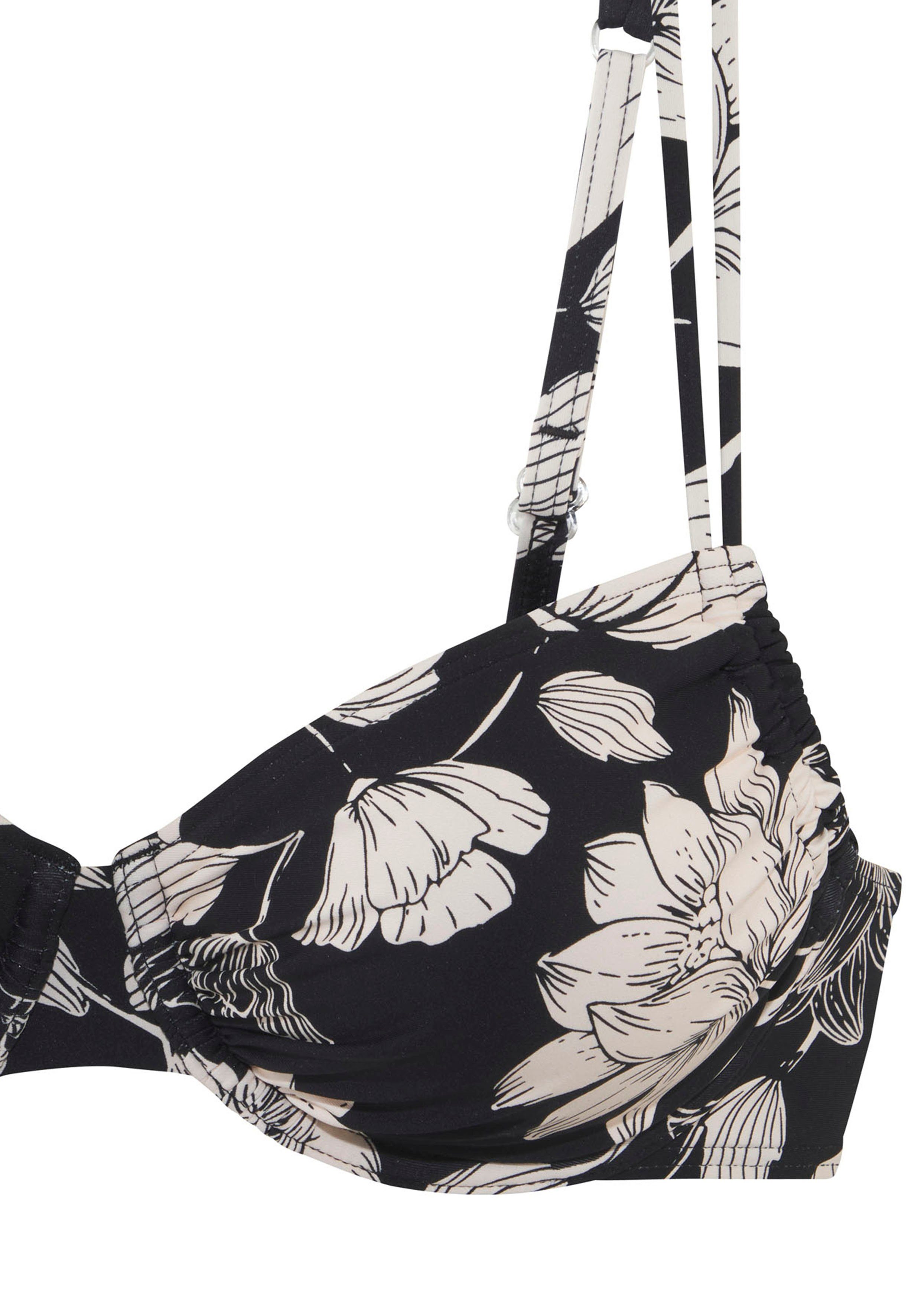 s.Oliver Bügel-Bikini-Top Lady, mit floralem Design günstig online kaufen