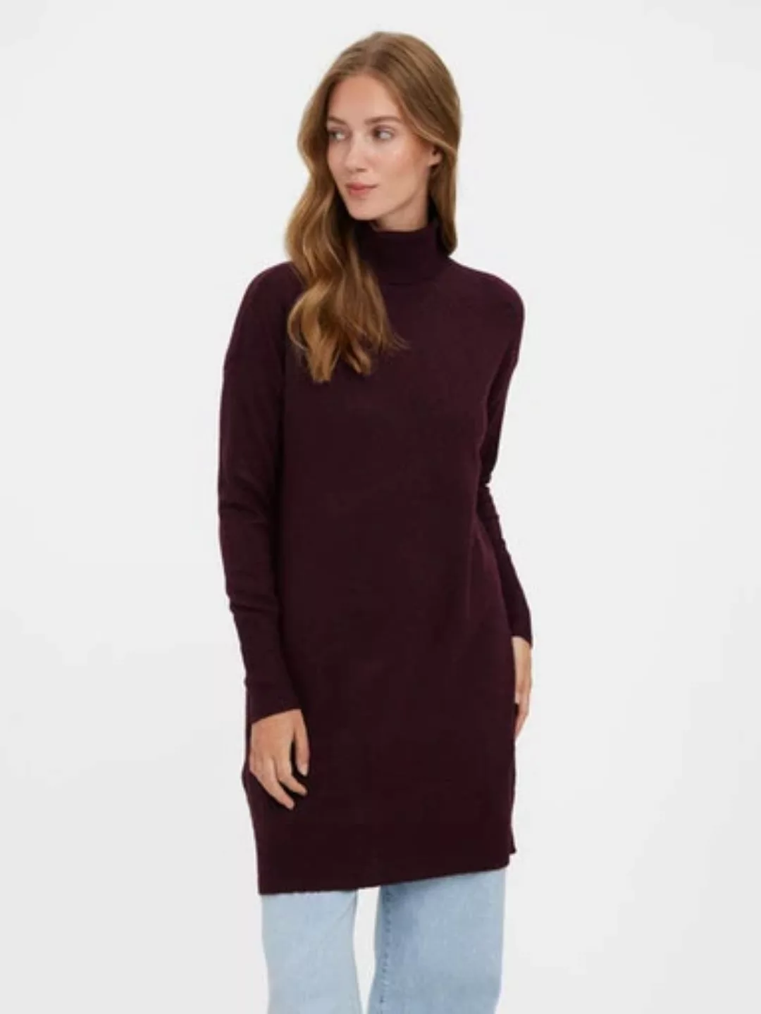 Vero Moda Strickkleid VMBRILLIANT LS ROLLNECK DRESS GA NOOS günstig online kaufen