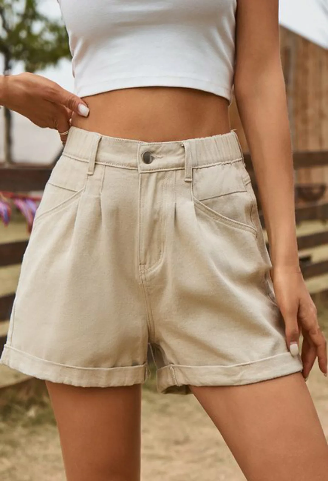 CHENIN Jeansshorts Vielseitige jeansshorts, freizeithose Vielseitige jeanss günstig online kaufen