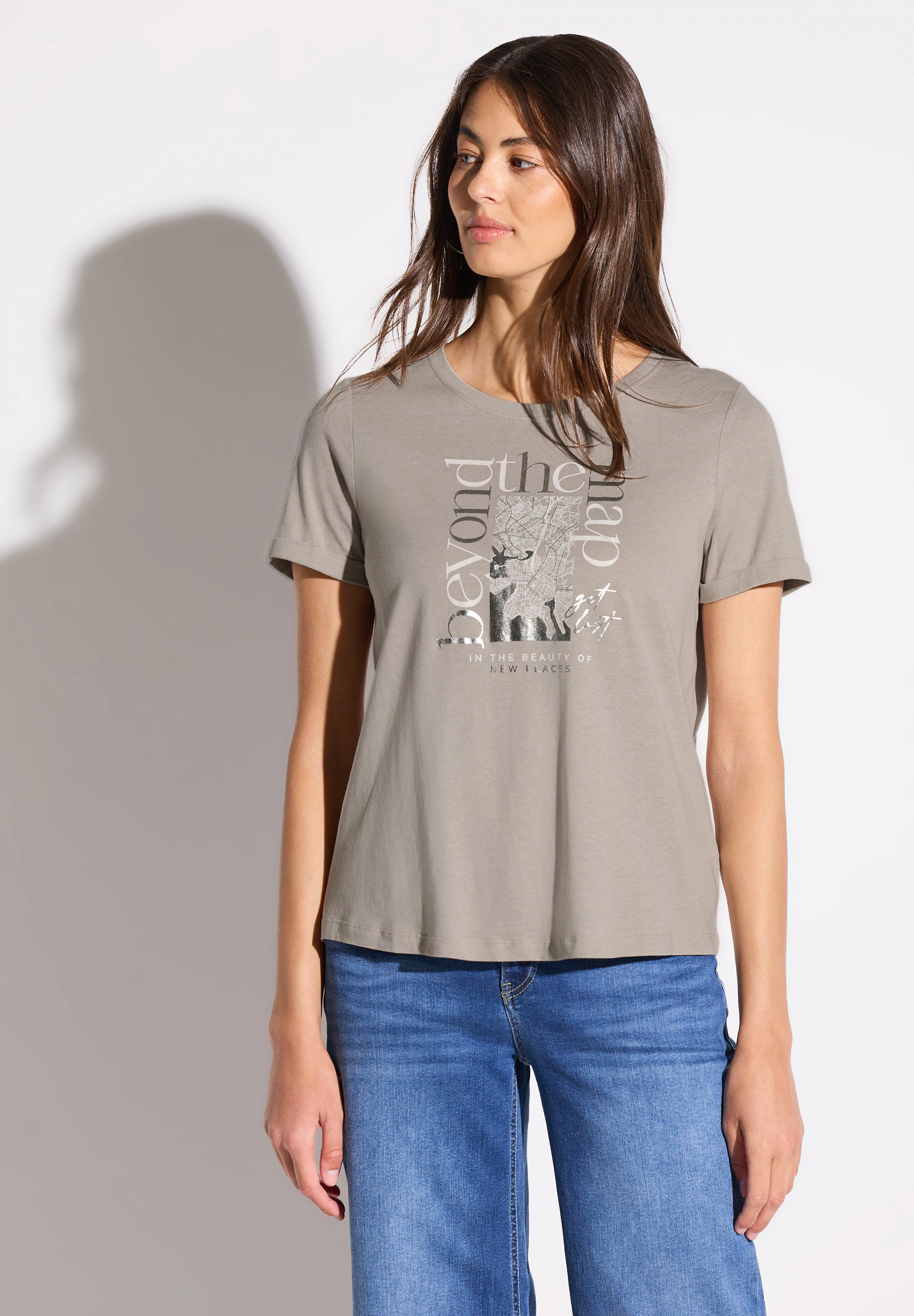 STREET ONE Print-Shirt, im soften Baumwoll-Mix günstig online kaufen