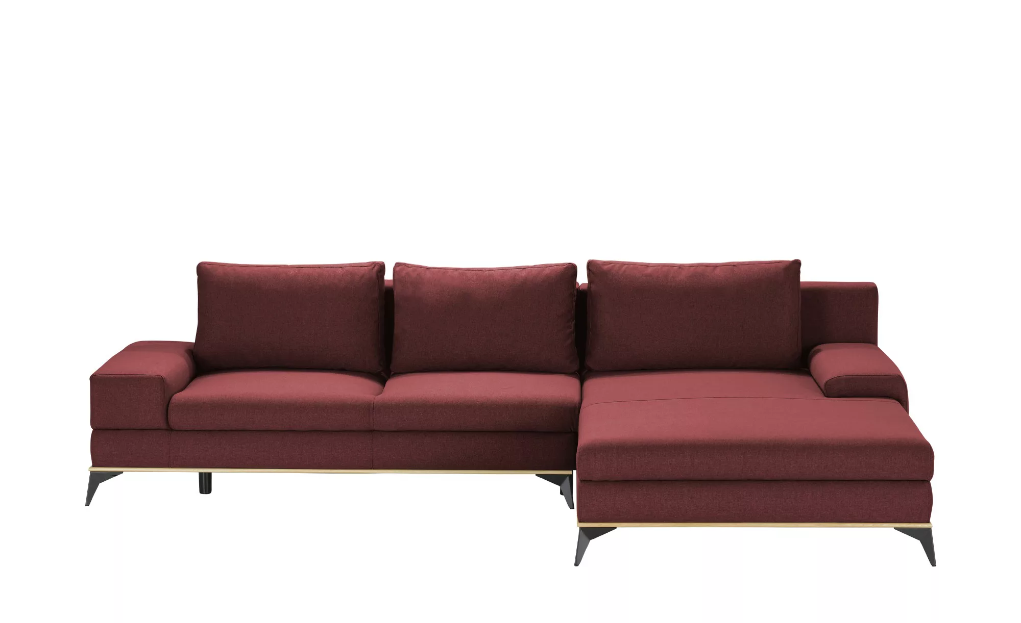 switch Ecksofa  Manila - rot - 315 cm - 78 cm - 212 cm - Polstermöbel > Sof günstig online kaufen