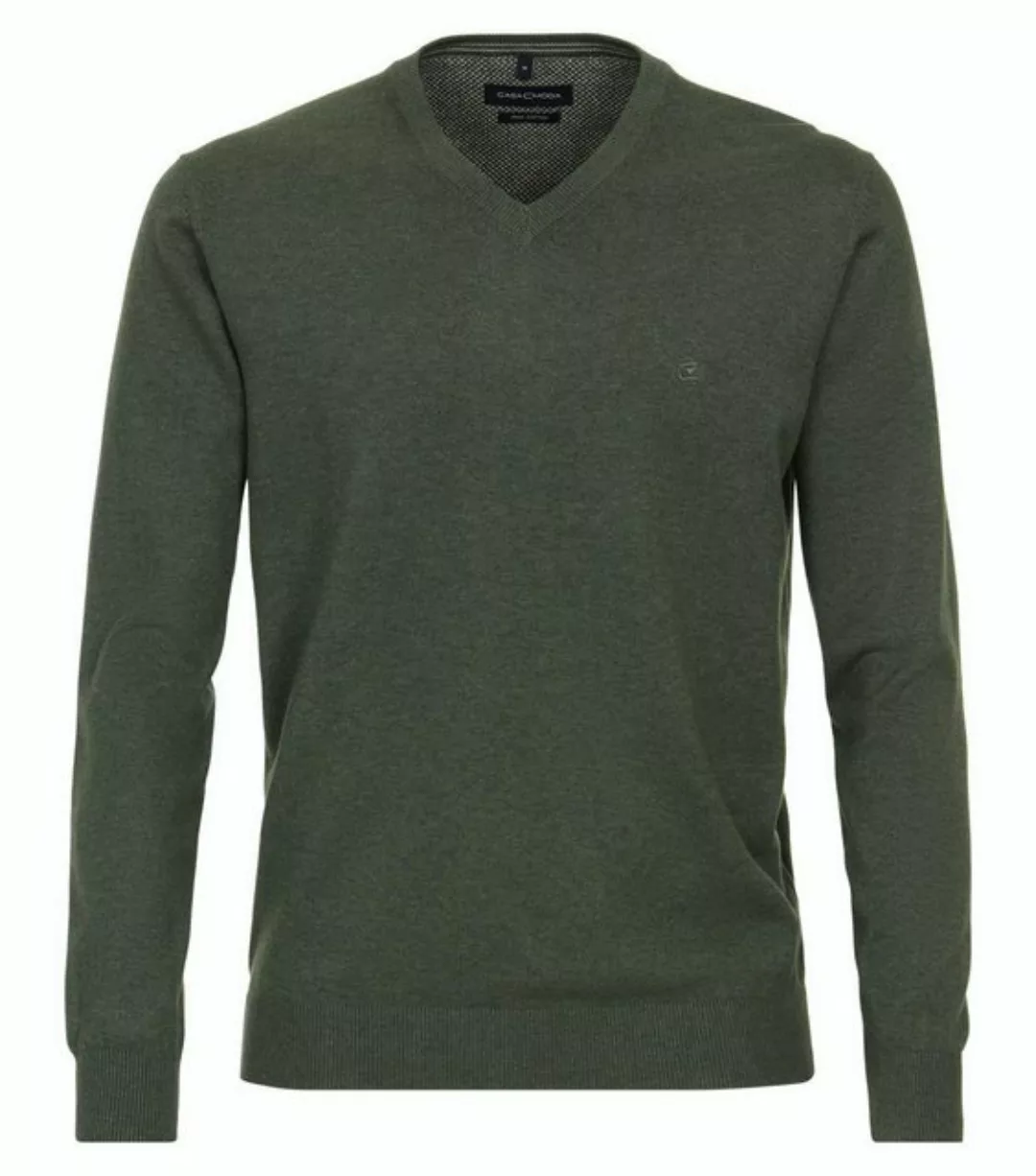 CASAMODA Sweatshirt Pullover V-Neck NOS, 314 grUEn günstig online kaufen