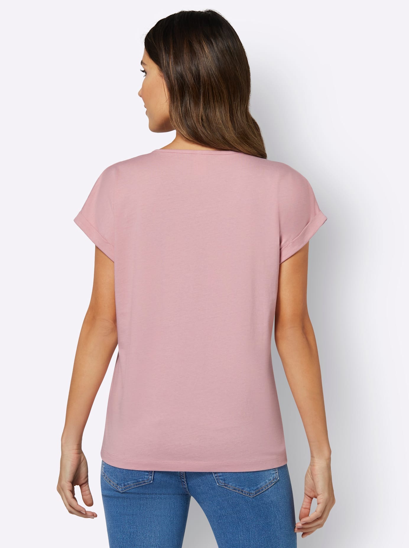 Classic Basics Rundhalsshirt "Rundhals-Shirt", (1 tlg.) günstig online kaufen