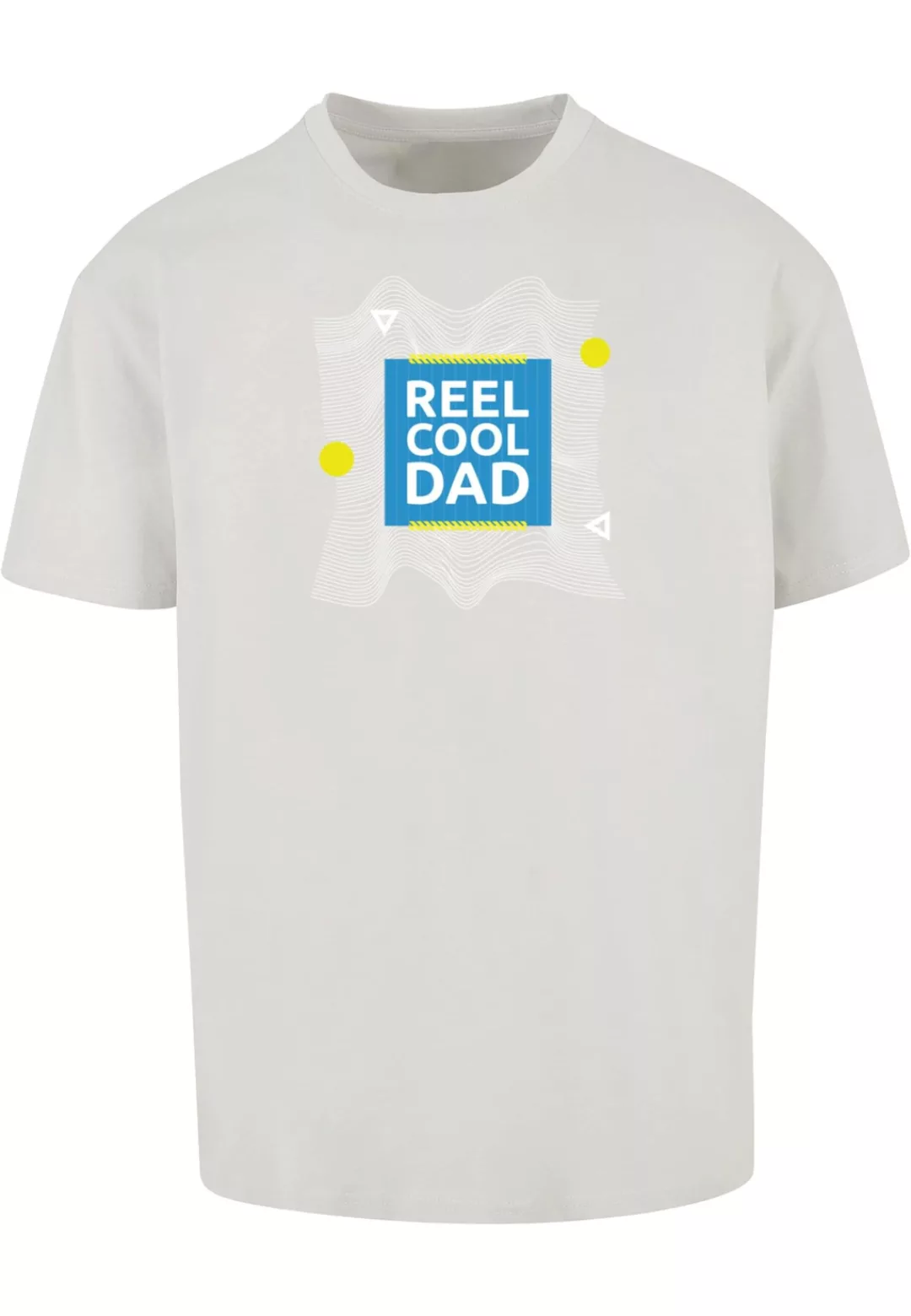 Merchcode T-Shirt "Merchcode Herren Fathers Day - Reel cool dad Heavy Overs günstig online kaufen