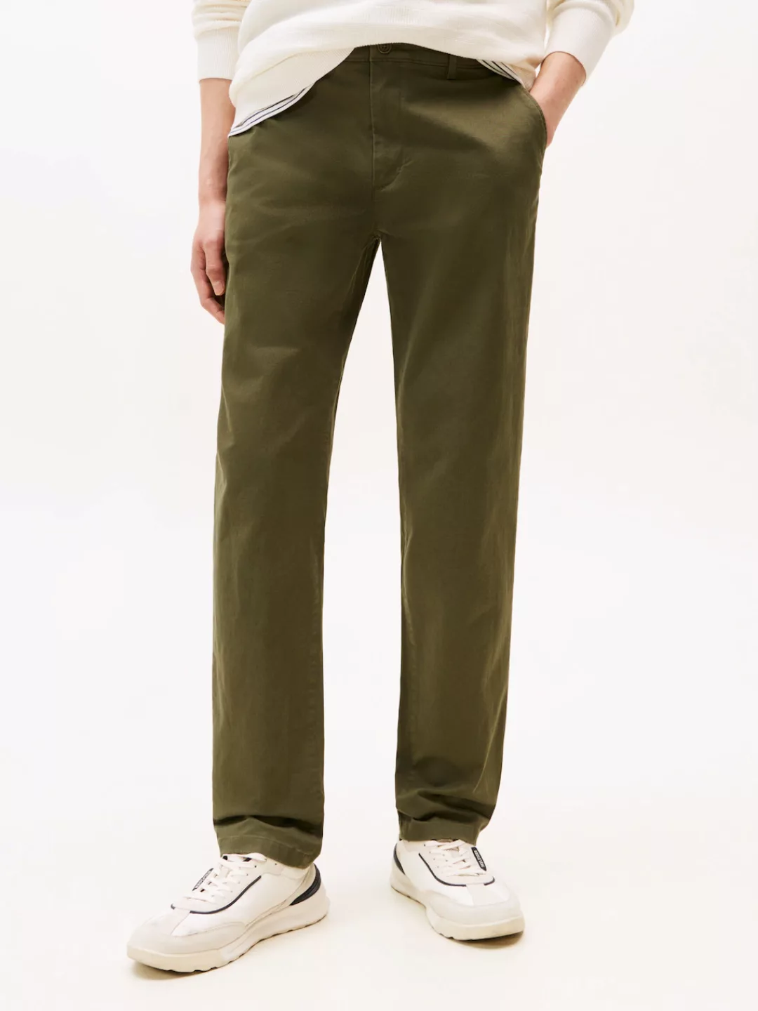 Tommy Hilfiger Chinohose "CORE DENTON ESSENTI", Gerades Bein, Schlichte Opt günstig online kaufen