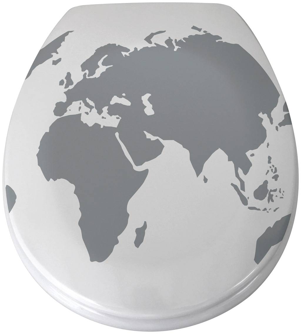 MSV WC-Sitz "WORLD", Duroplast, mit Softclose günstig online kaufen