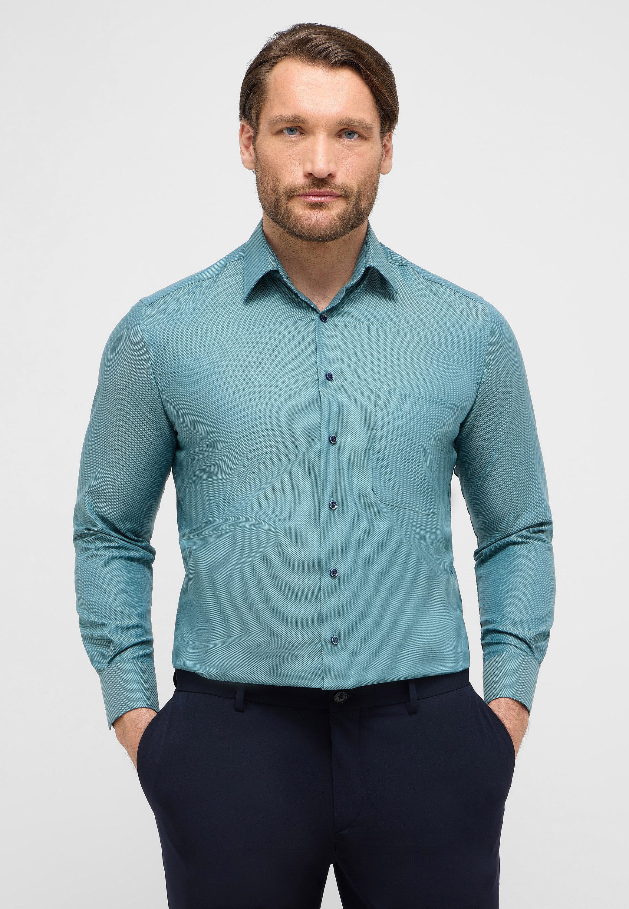 Eterna Langarmhemd "COMFORT FIT", NON IRON (bügelfrei) günstig online kaufen