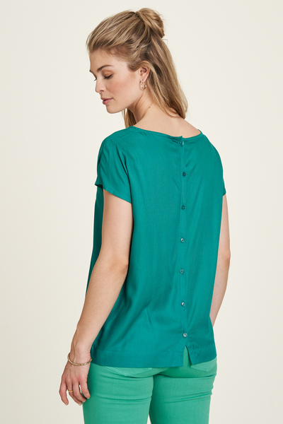 Ecovero Viskose Shirt In Blau Oder Grün (S22c46) günstig online kaufen