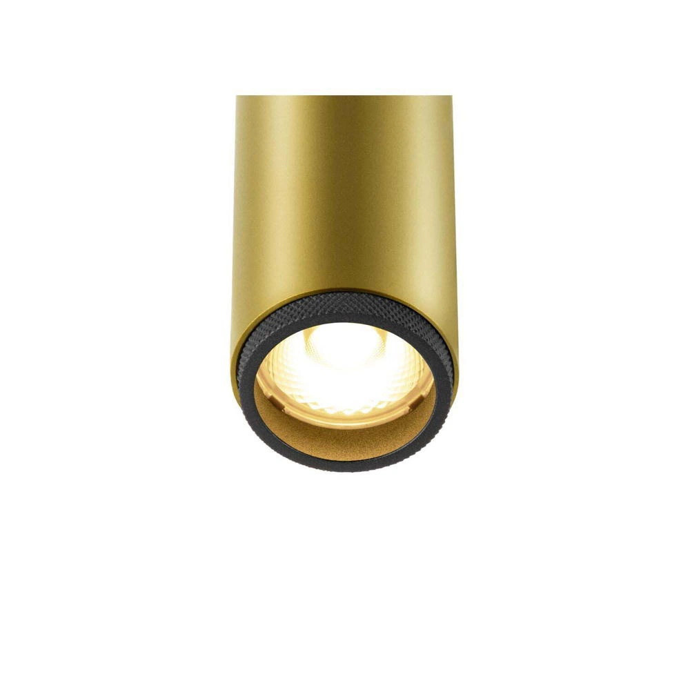 48V LED Schienensystem Pendelleuchte Grip! S in Gold und Schwarz 9,8W 610lm günstig online kaufen