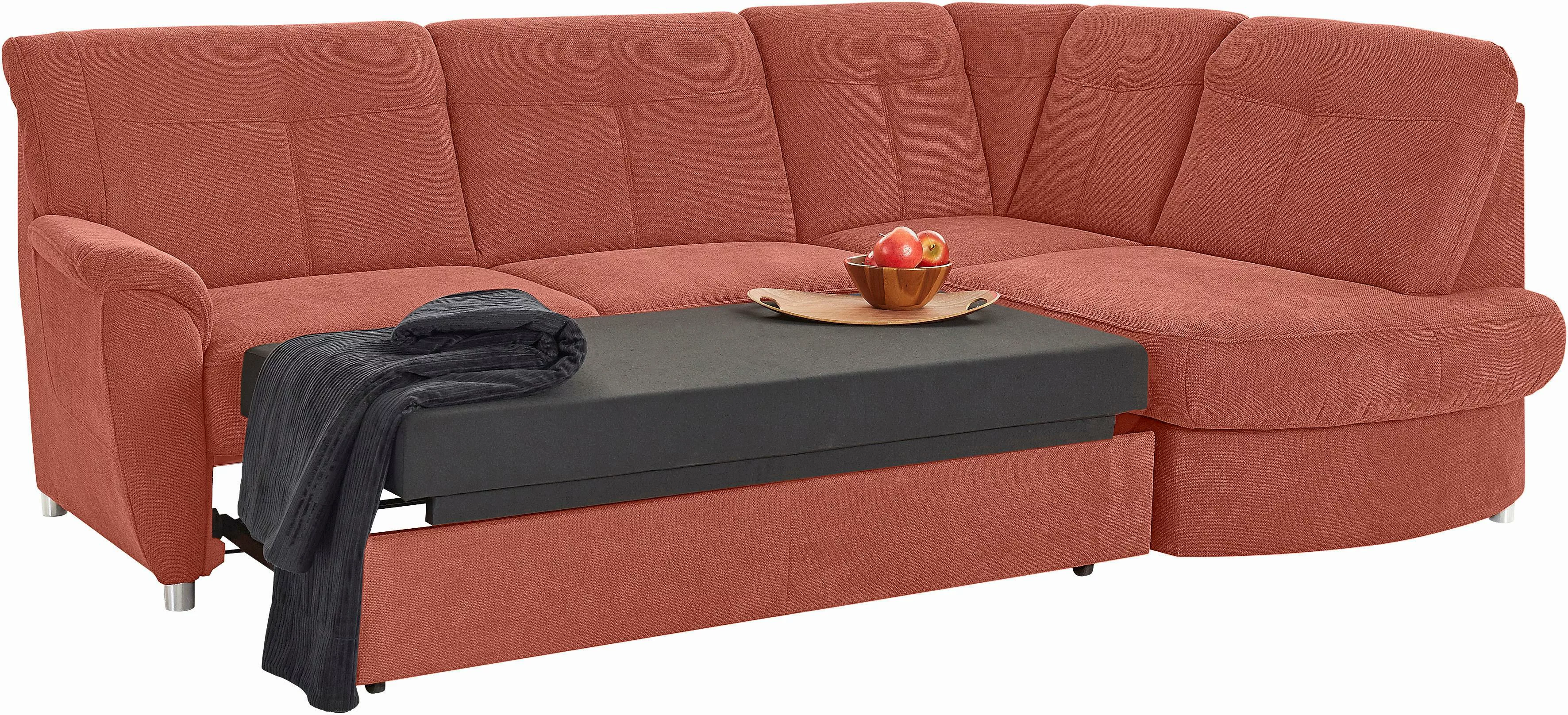 sit&more Ecksofa Sonoma L-Form, wahlweise mit Bettfunktion und Bettkasten günstig online kaufen