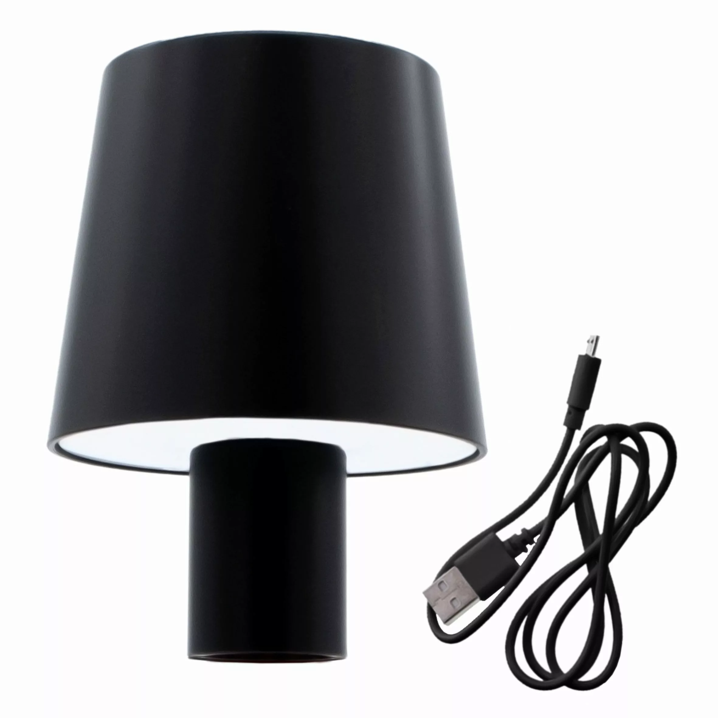Spetebo LED Tischleuchte Akku Touch Flaschenleuchte günstig online kaufen
