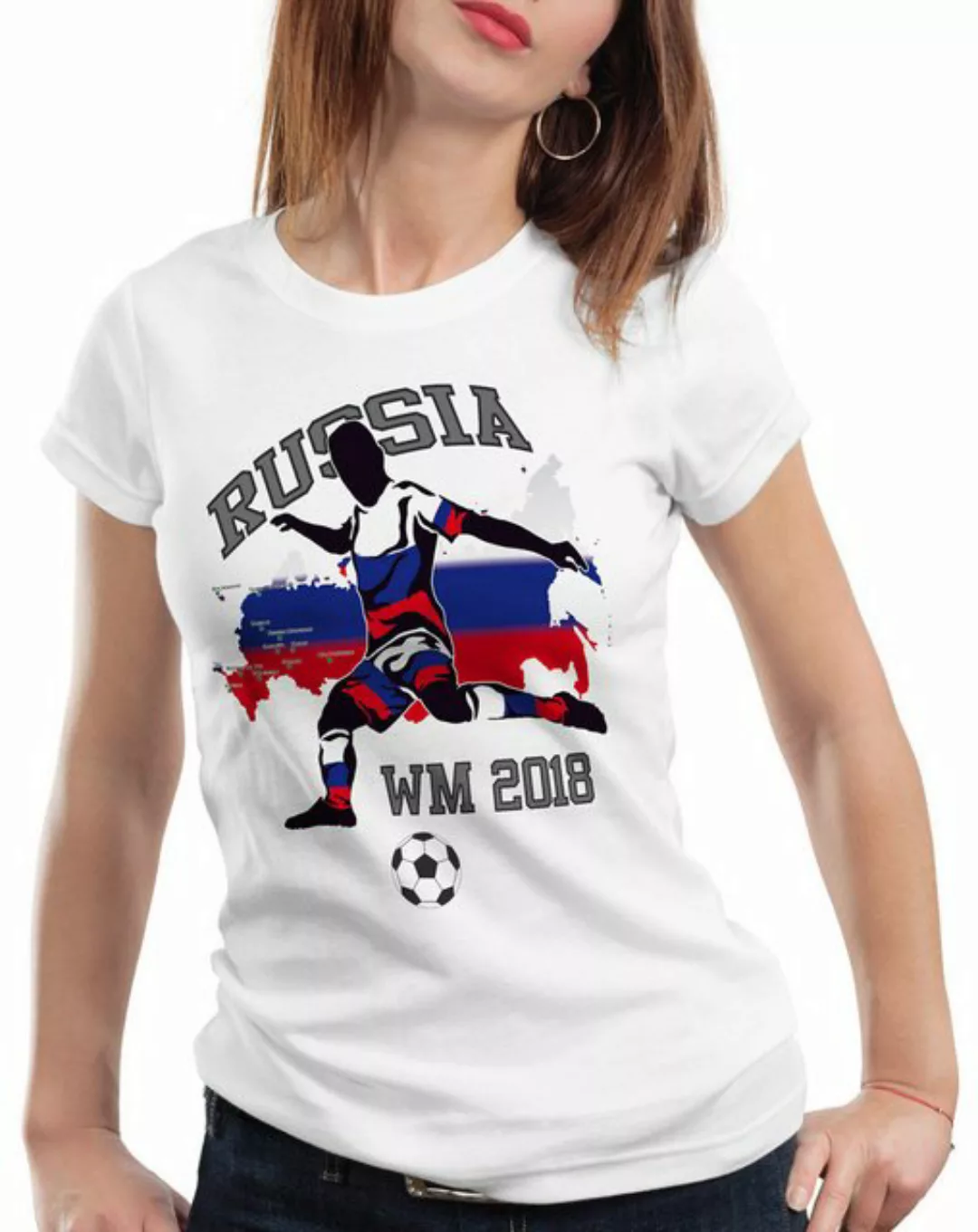 style3 T-Shirt WM 2026 Russland Trikot trikot fahne fan-artikel weltmeister günstig online kaufen