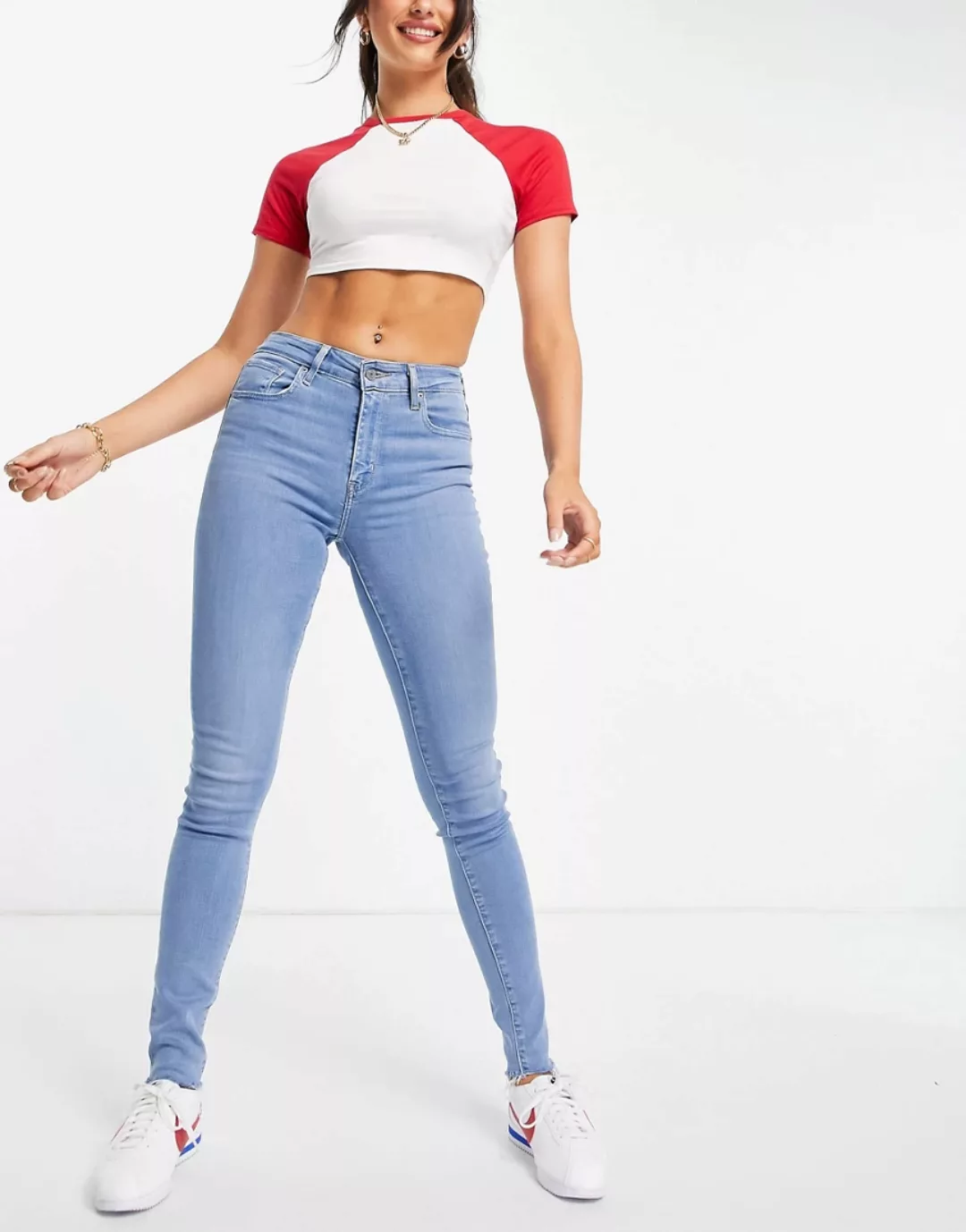 Levis  Slim Fit Jeans 721 HIGH RISE SKINNY günstig online kaufen