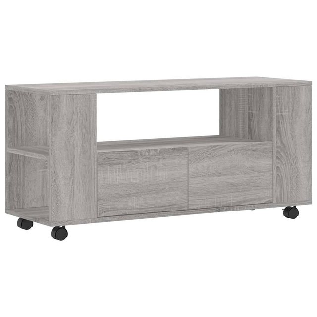 furnicato TV-Schrank Grau Sonoma 102x34,5x43 cm Holzwerkstoff günstig online kaufen