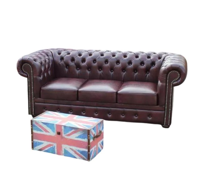 JVmoebel Chesterfield-Sofa Chesterfield Sofa Couch 3 Sitzer Klassische Couc günstig online kaufen