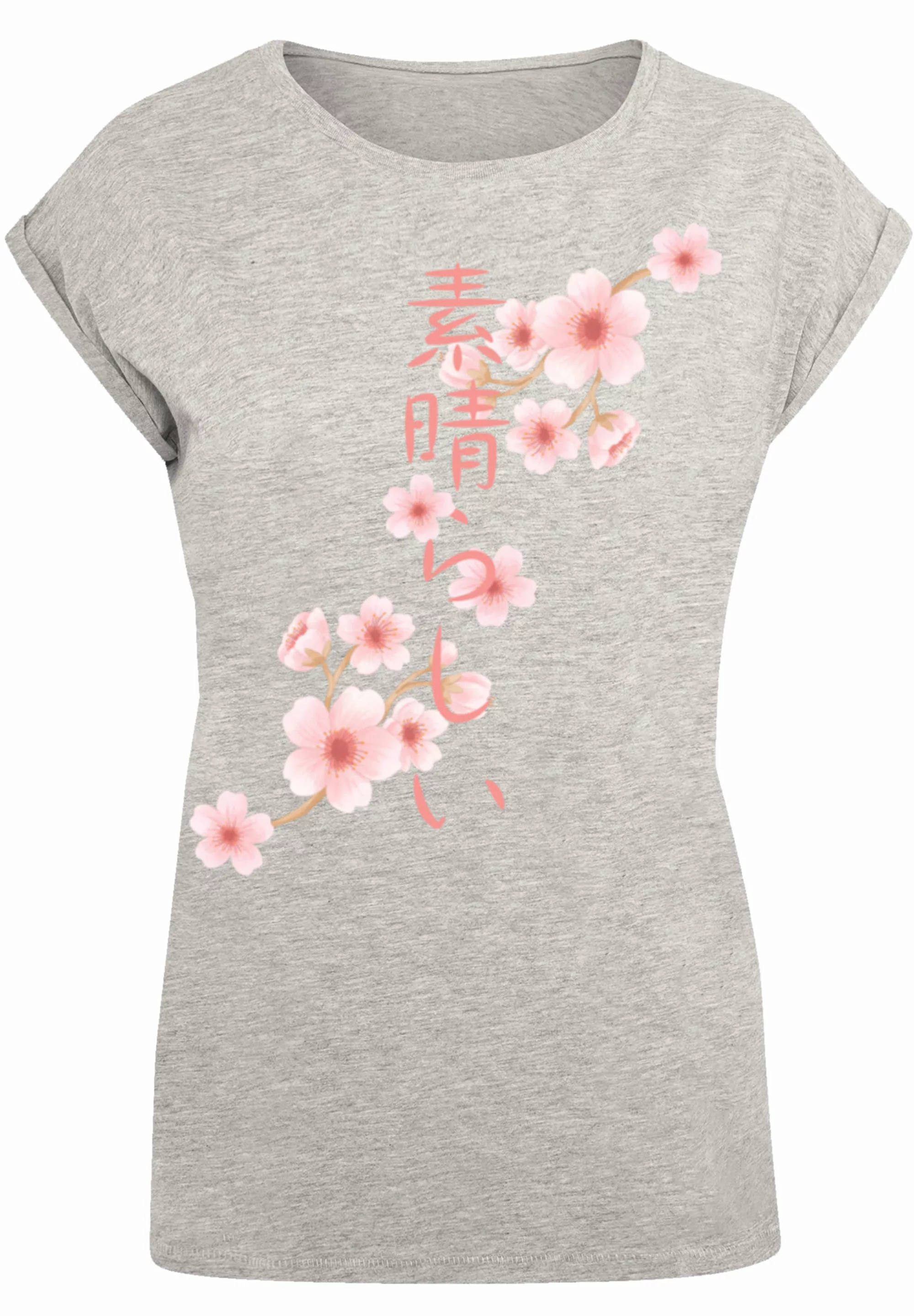 F4NT4STIC T-Shirt "PLUS SIZE Kirschblüten Asien", Print günstig online kaufen