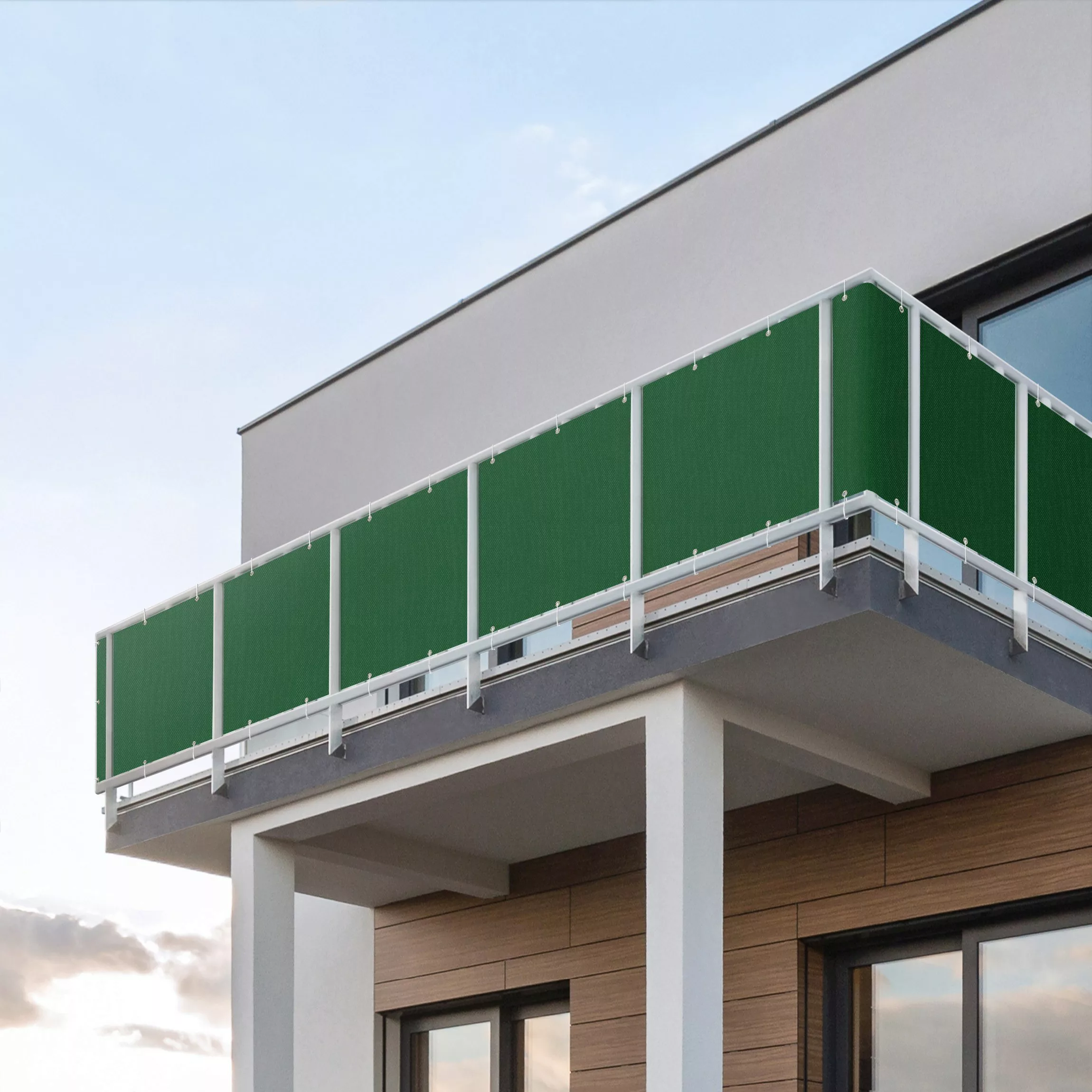 Balkon Sichtschutz Waldgrün günstig online kaufen