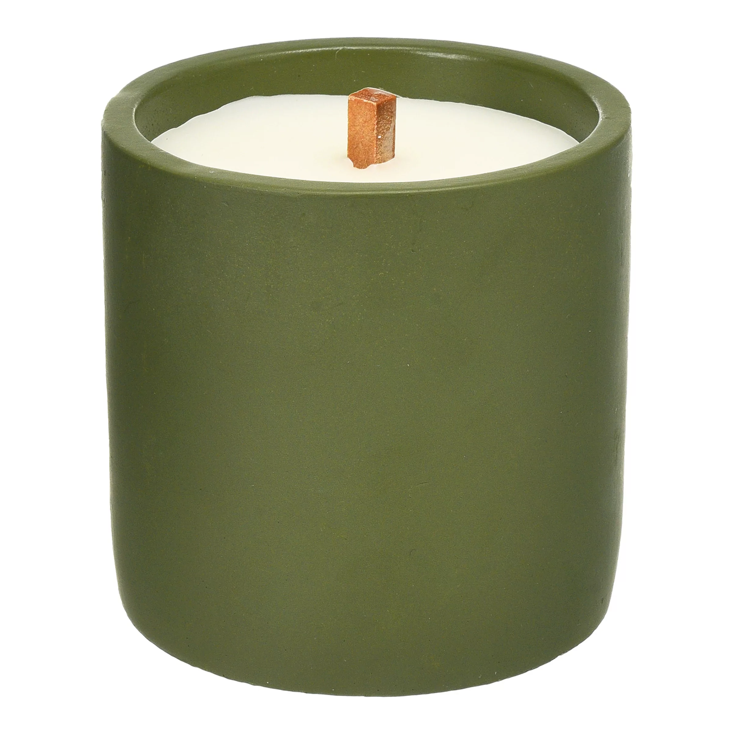 Duftkerze Citronella ca.10x10c, zartgrün günstig online kaufen