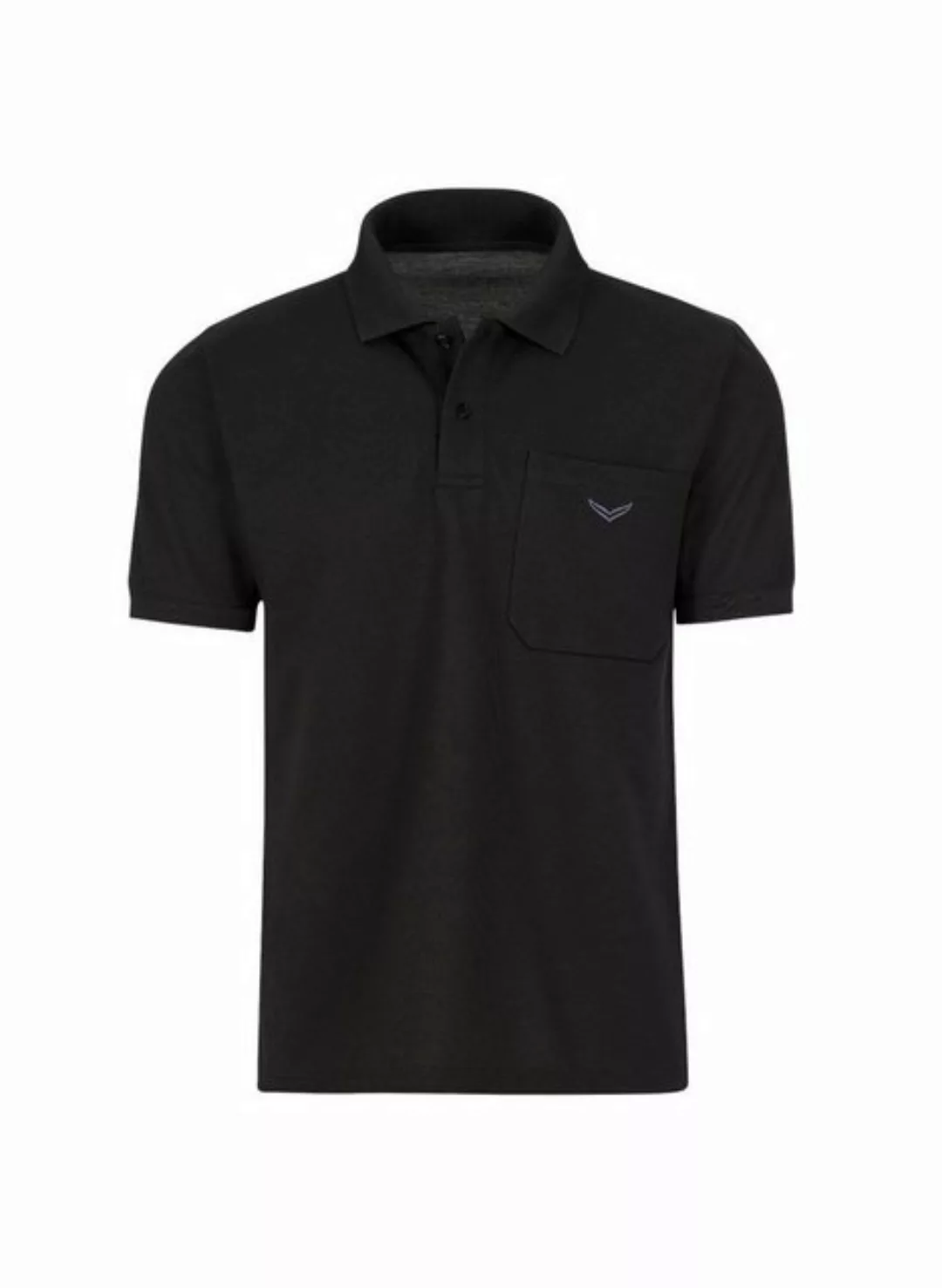 Trigema Poloshirt TRIGEMA Polohemd mit Brusttasche (1-tlg) günstig online kaufen