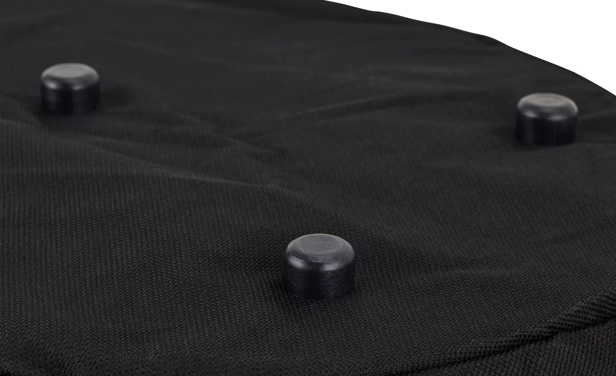 Einkaufskorb - schwarz - Polyester - 32 cm - 42 cm - Sconto günstig online kaufen