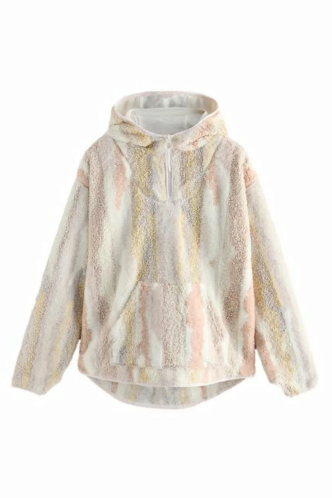 Next Fleecepullover Outdoor Next Elements Fleece-Troyer mit Teddyfell (1-tl günstig online kaufen