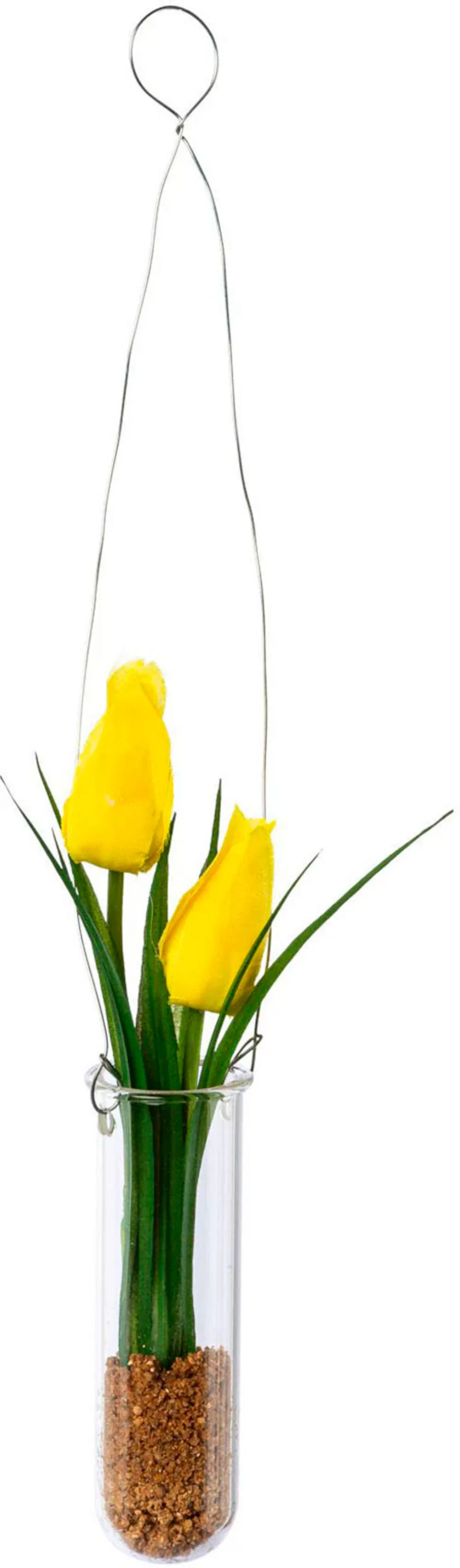 my home Kunstblume "Tulpen in Hängevase" günstig online kaufen