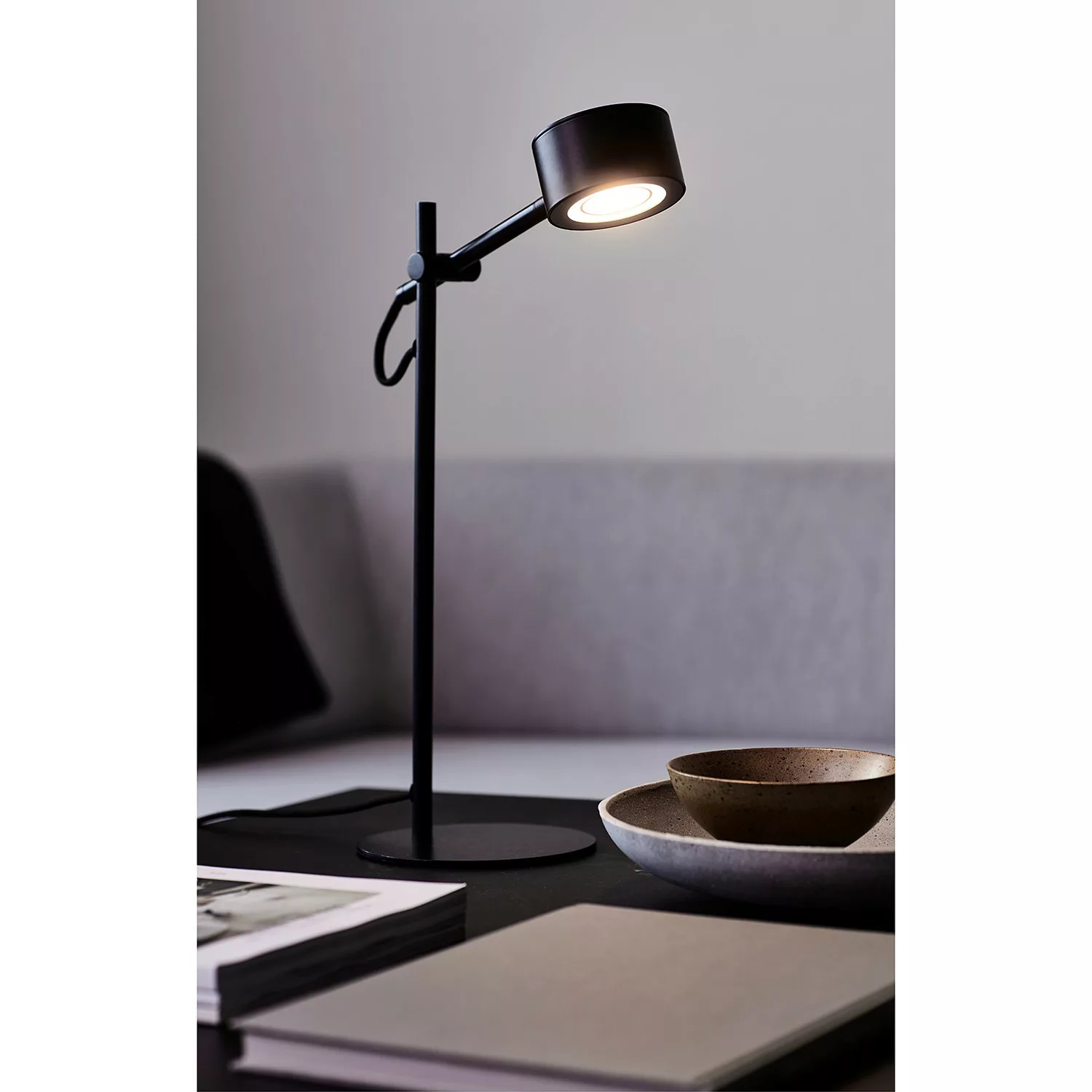 Nordlux LED Tischleuchte »CLYDE«, 1 flammig, Leuchtmittel LED-Modul   LED f günstig online kaufen