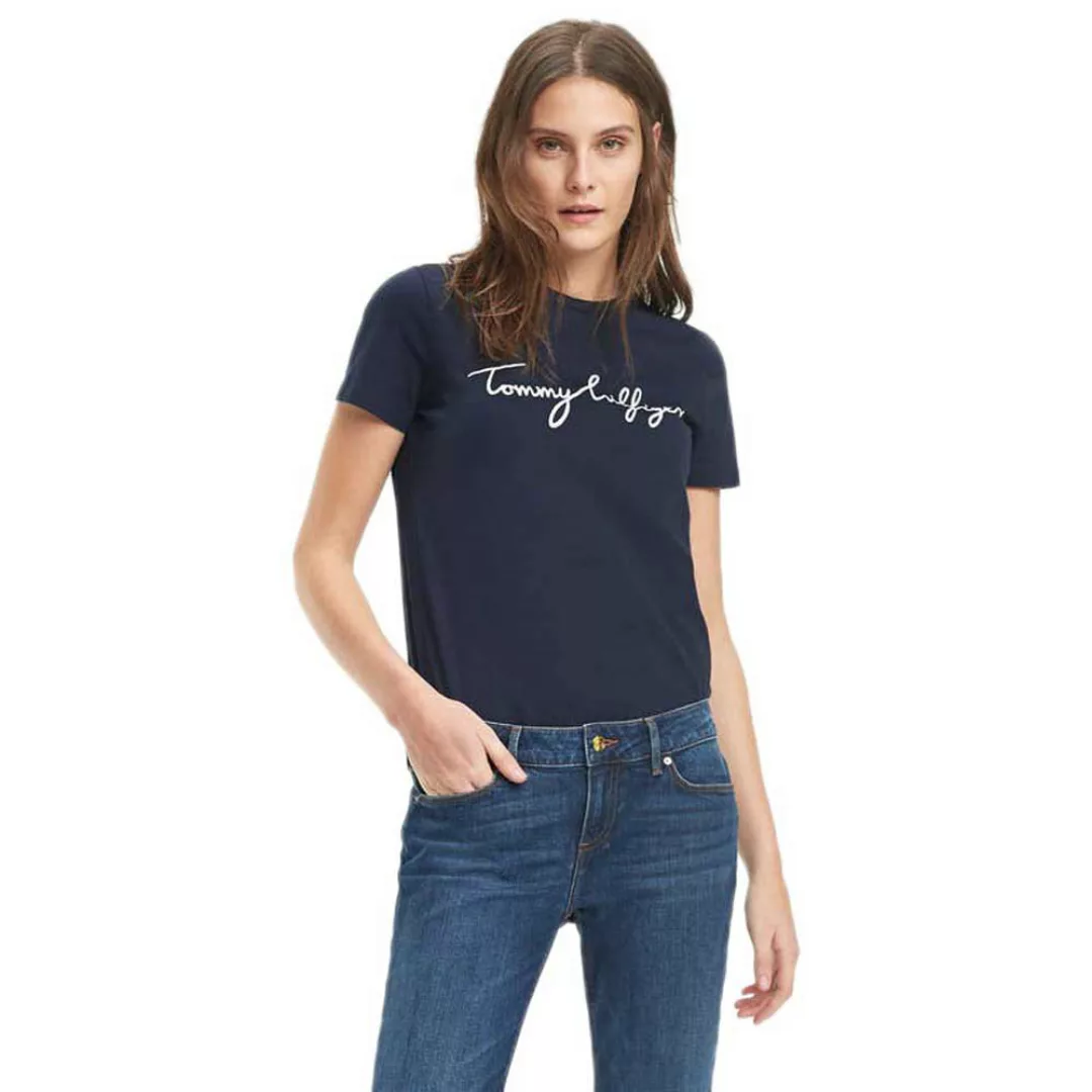 Tommy Hilfiger Heritage Graphic Kurzärmeliges T-shirt XL Midnight günstig online kaufen