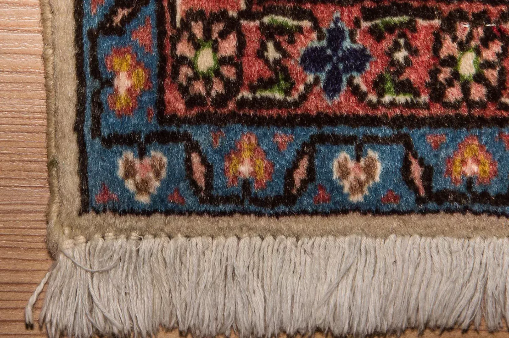 morgenland Wollteppich »Malayer Teppich handgeknüpft beige«, rechteckig, ha günstig online kaufen