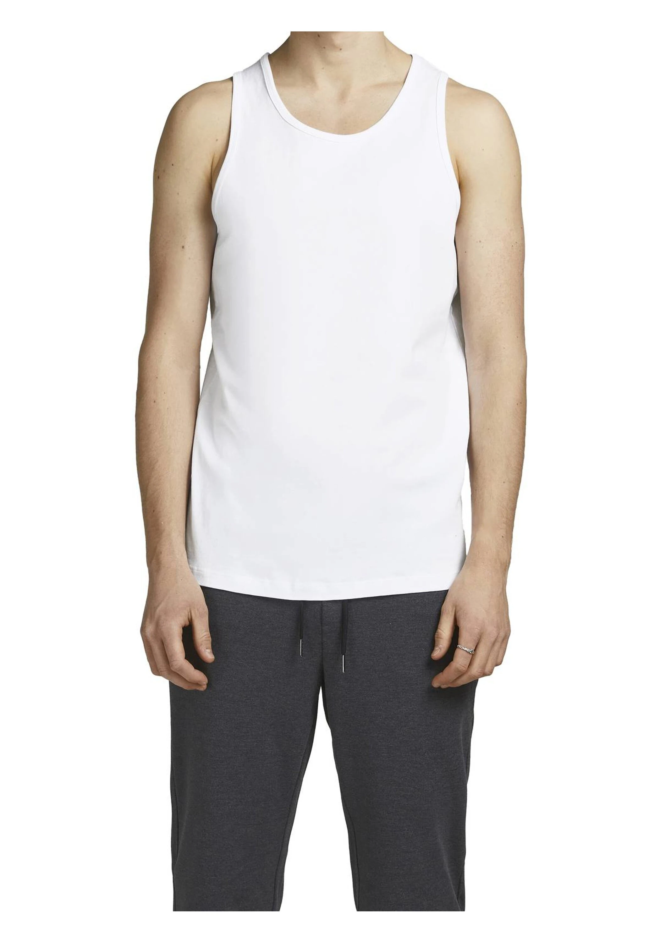 Jack & Jones Unterhemd "Unterhemd JACBASIC TANKTOP 2PK 4er Pack" günstig online kaufen