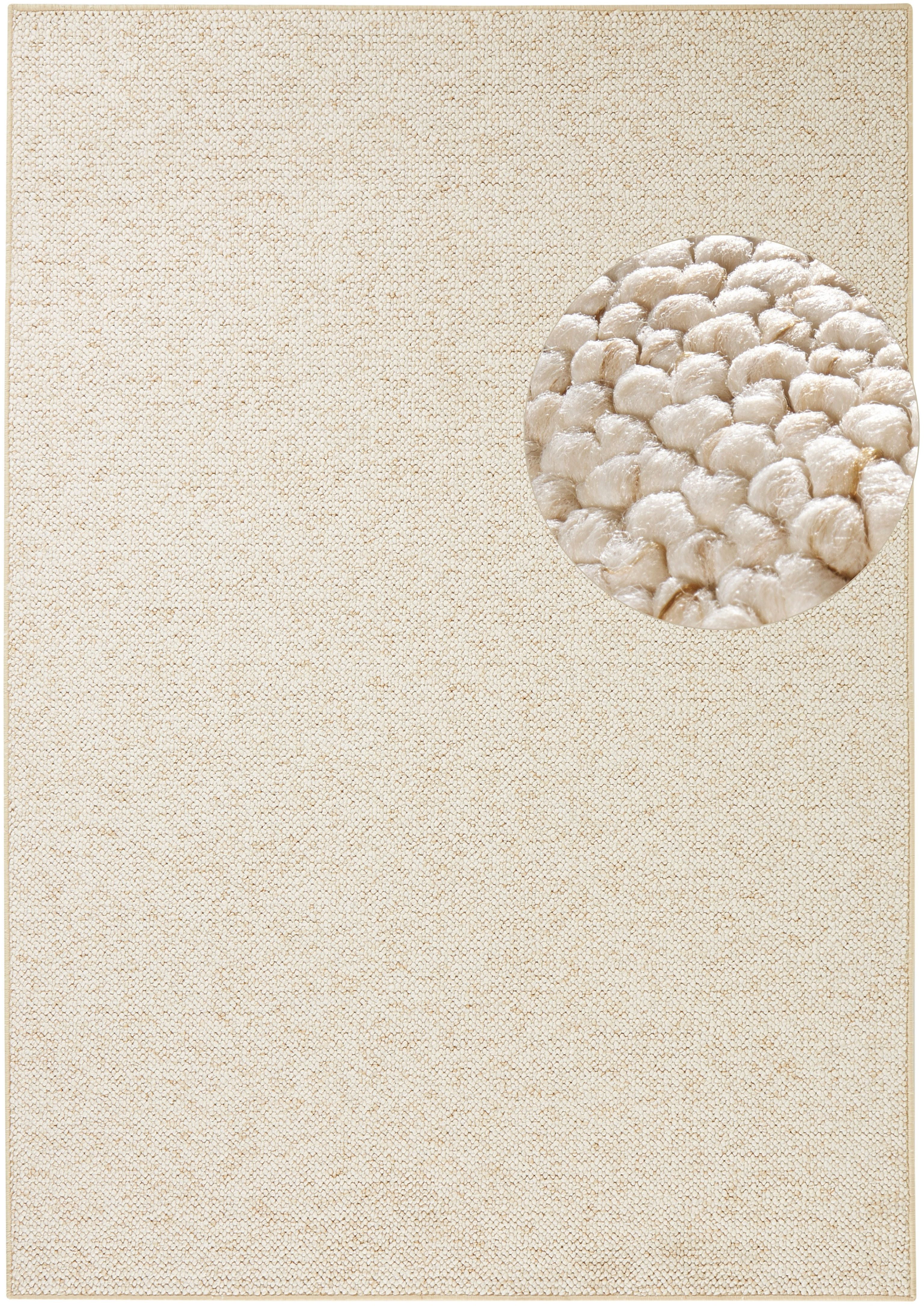 HANSE Home Teppich »Wolly 2«, rechteckig, 12 mm Höhe, Flachgewebe, Läufer, günstig online kaufen