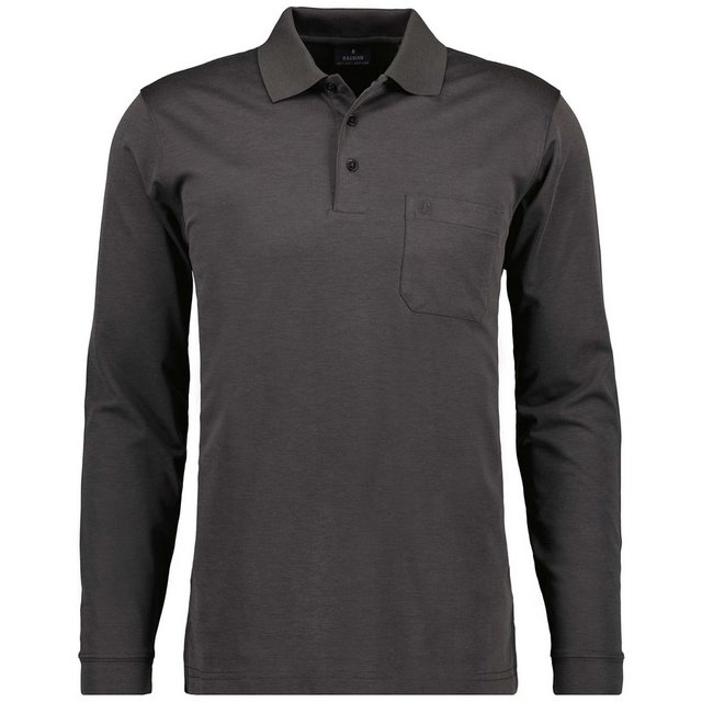 RAGMAN Langarm-Poloshirt Polo soft knit LS günstig online kaufen