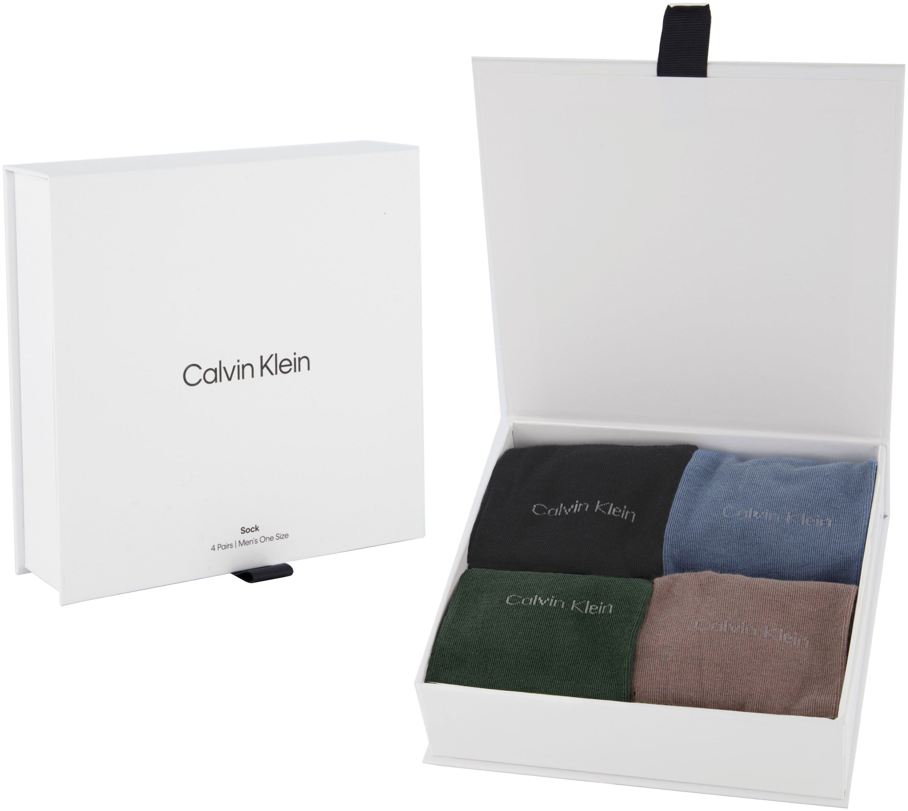 Calvin Klein Socken, (4 Paar), ideal zum Verschenken, mit Geschenkbox günstig online kaufen