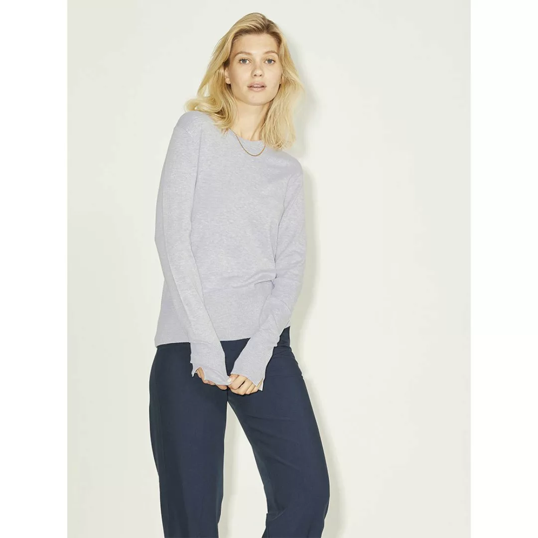 Jjxx Lara Soft Rundhalsausschnitt Sweater XS Light Grey Melange günstig online kaufen