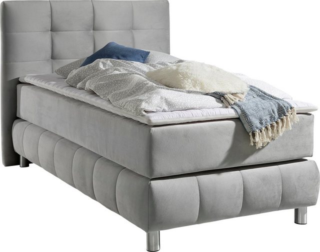 andas Boxspringbett "Salo", incl. Topper, 6 Breiten, 2 Härtegrade, TFK auch günstig online kaufen