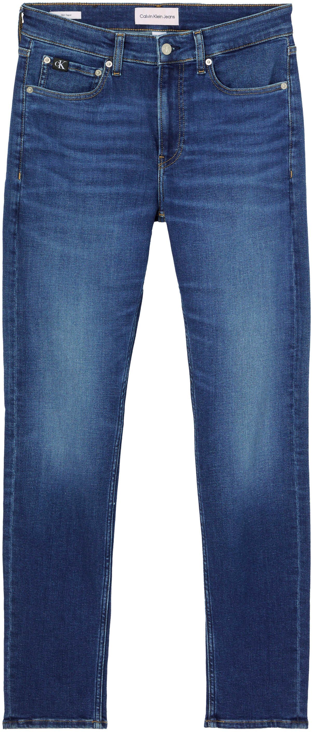 Calvin Klein Jeans Slim-fit-Jeans "SLIM TAPER", mit Markenlabel günstig online kaufen