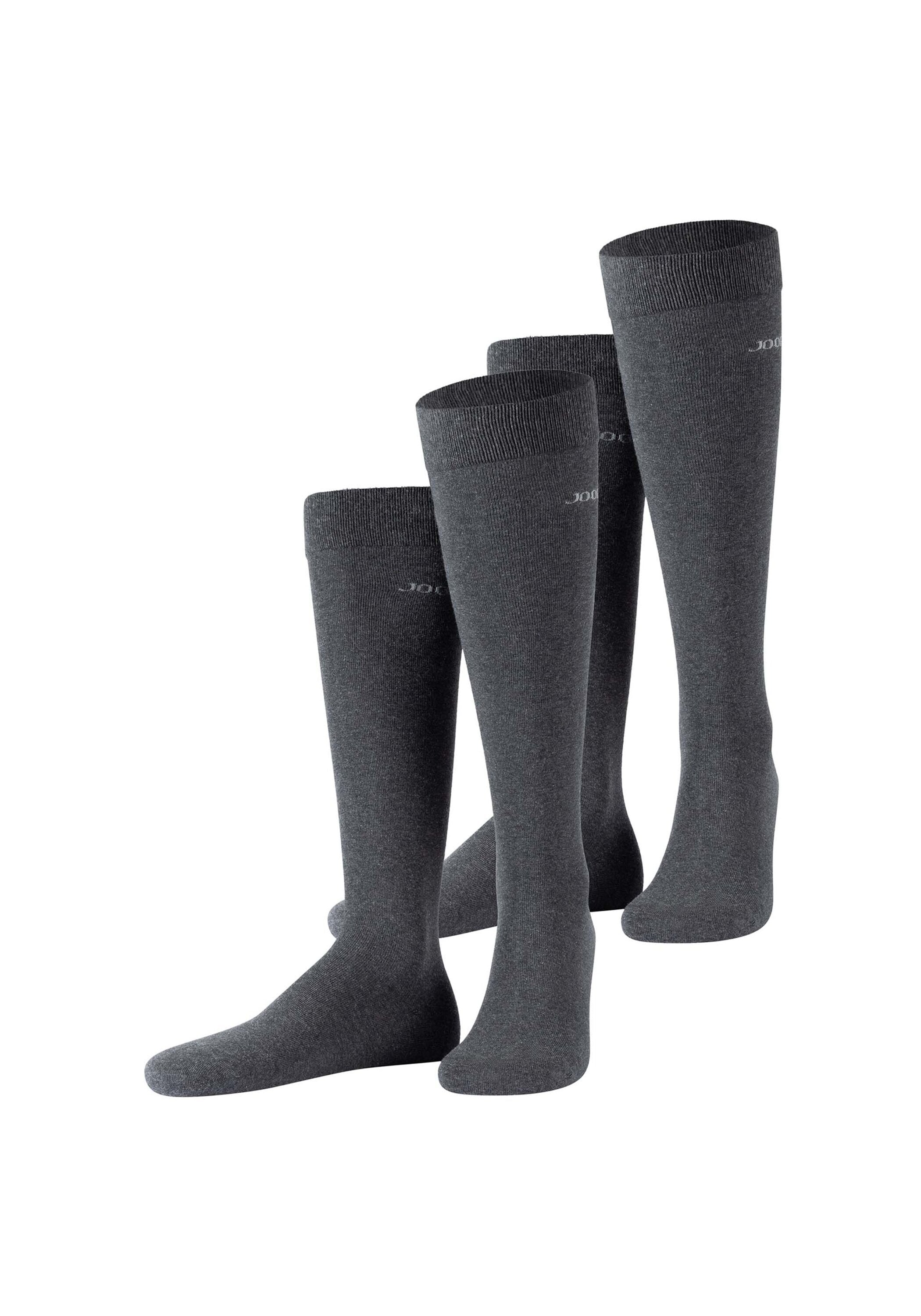 JOOP Socken "Socken Unisex premium essential cotton Knee High 2p 2er Pack" günstig online kaufen