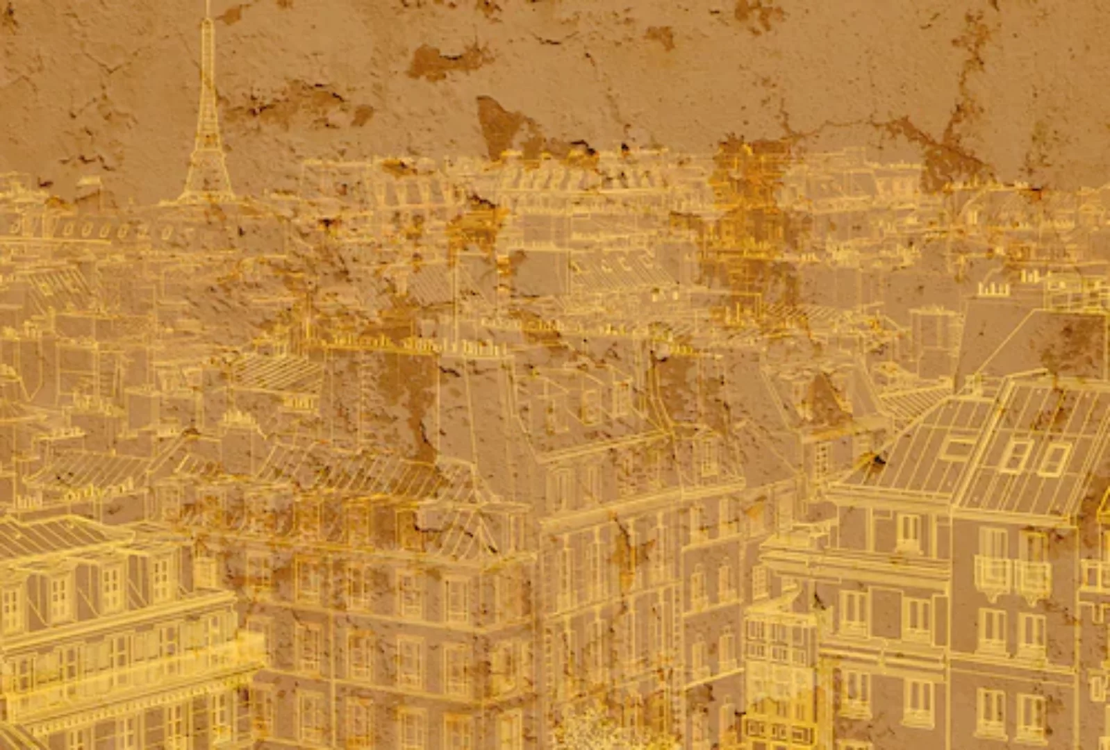 Architects Paper Fototapete »Atelier 47 View of Paris 1«, Stadt günstig online kaufen