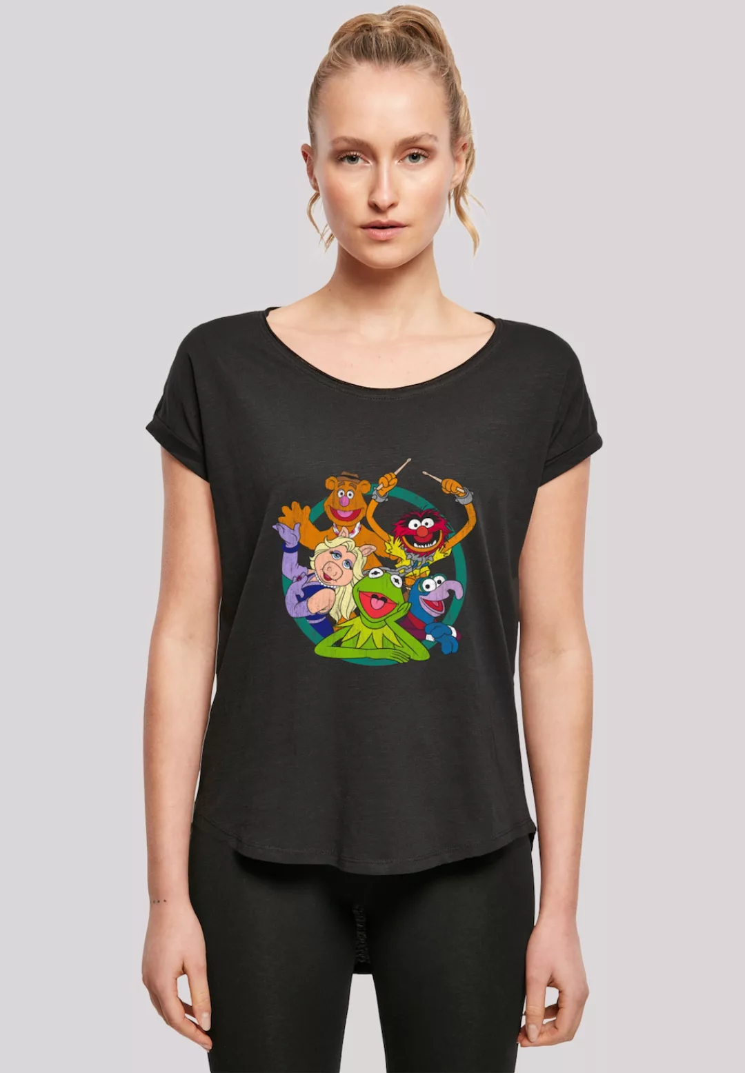 F4NT4STIC T-Shirt "Disney Die Muppets Group Circle", Print günstig online kaufen