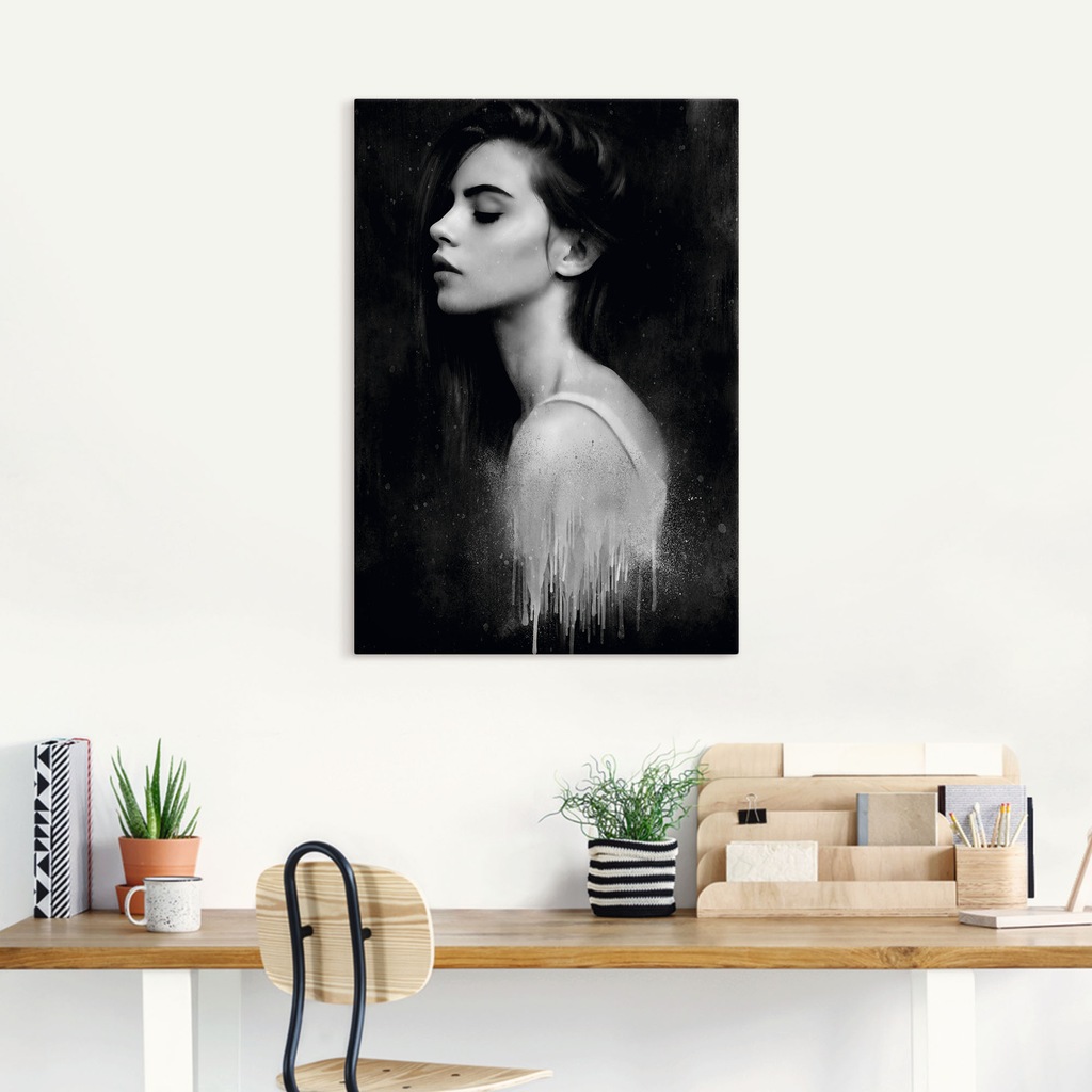 Artland Wandbild »Look at me«, Portrait, (1 St.), als Leinwandbild, Poster günstig online kaufen