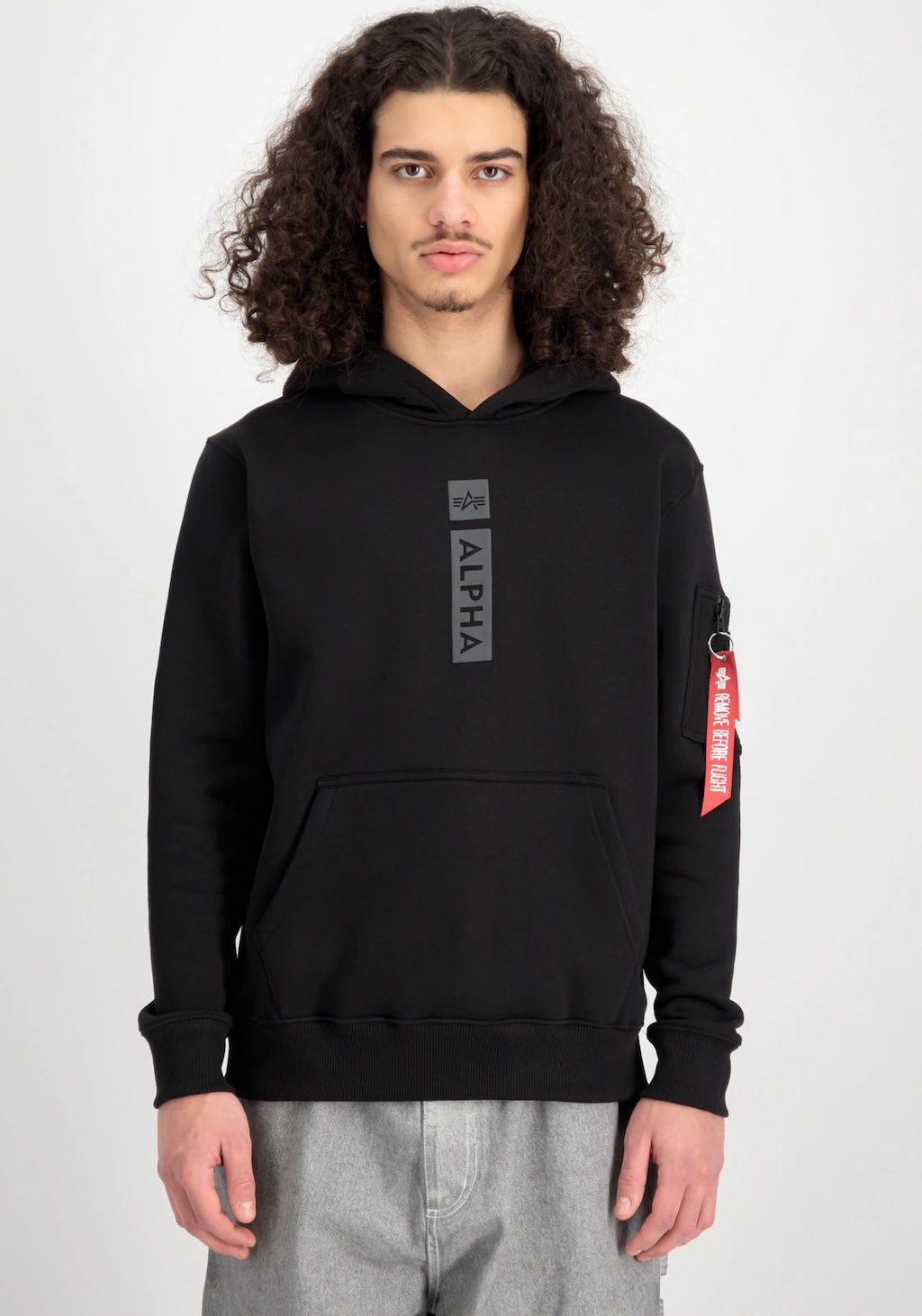 Alpha Industries Hoodie "Alpha Industries Men - Hoodies Alpha Puff Print Ho günstig online kaufen