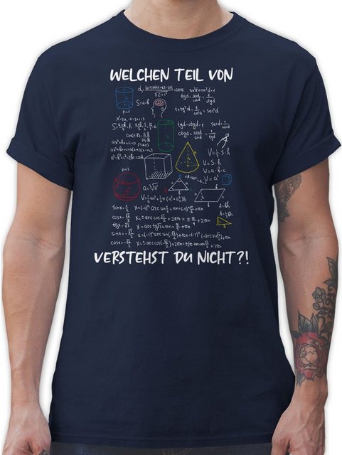 Shirtracer T-Shirt Welchen Teil von Mathe Physik Rechnen verstehst du nicht günstig online kaufen