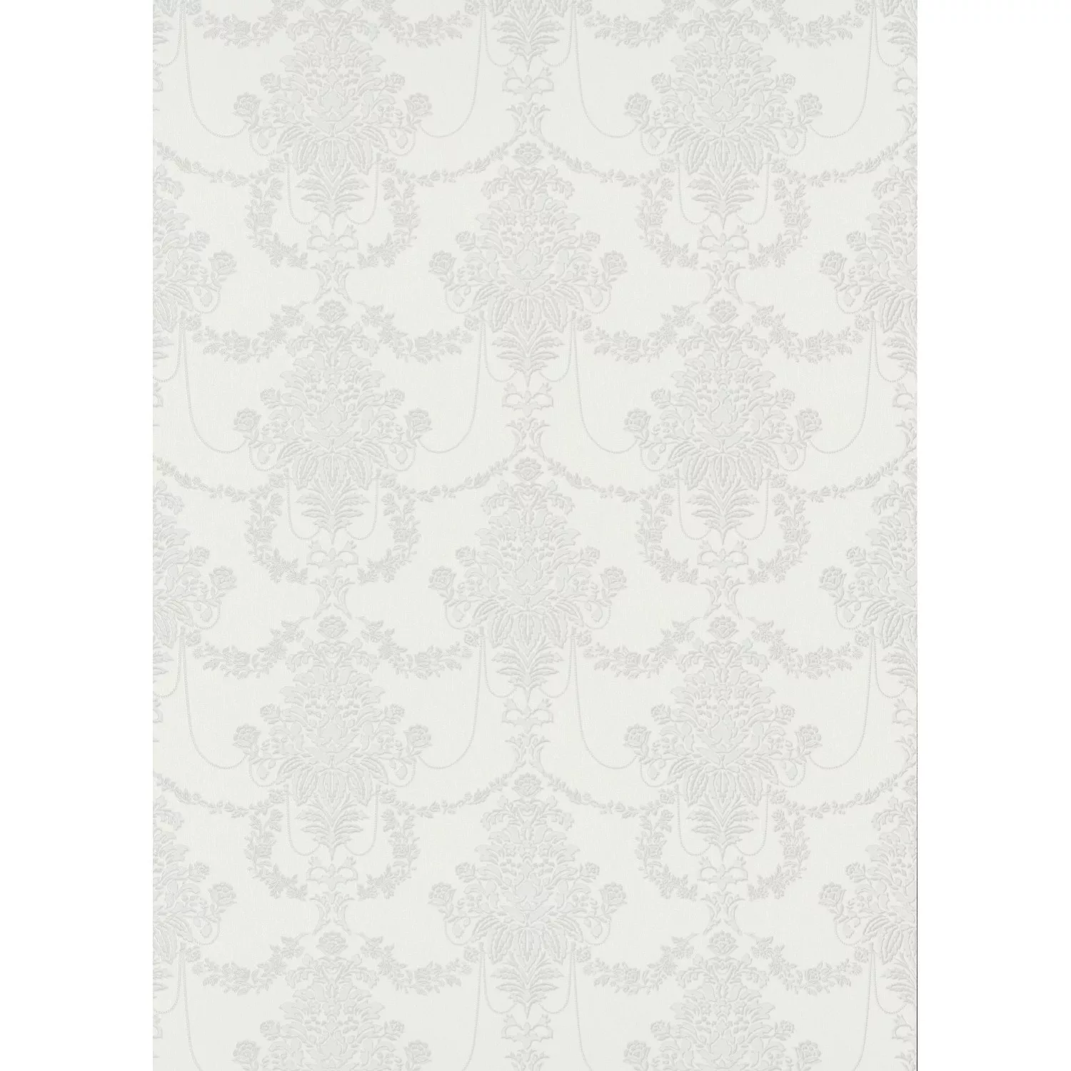 Erismann Vliestapete Versailles Felicite 10,05 m x 0,53 m Hellgrau günstig online kaufen