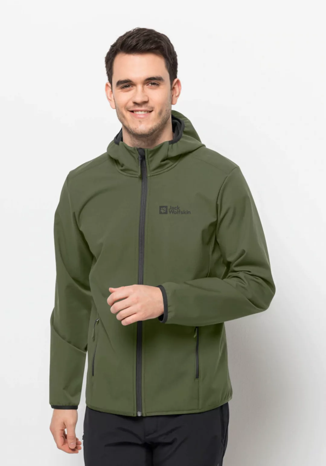 Jack Wolfskin Softshelljacke "BORNBERG HOODY M", mit Kapuze günstig online kaufen