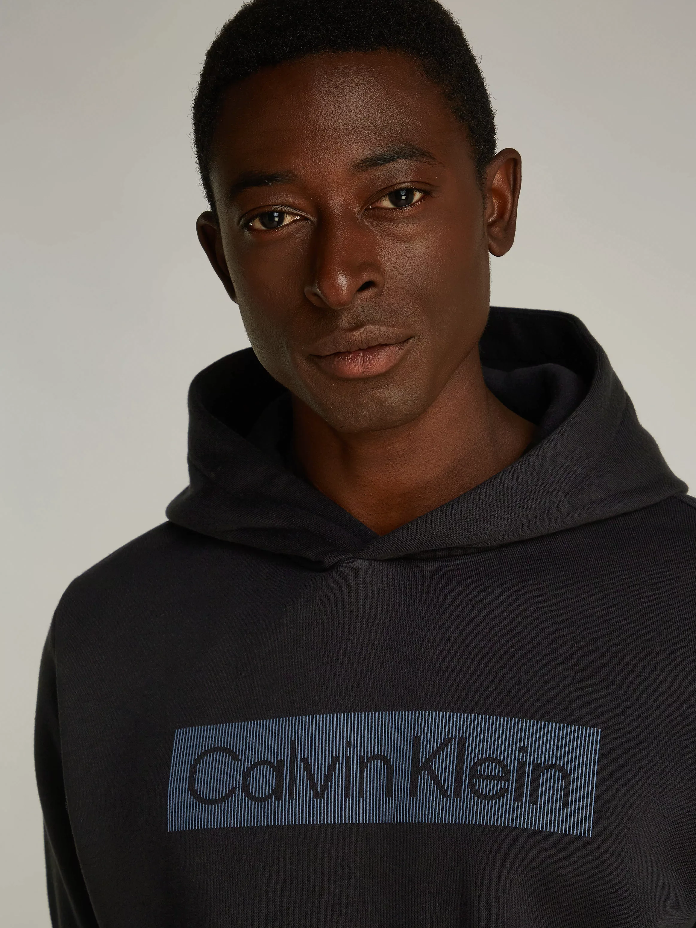 Calvin Klein Kapuzensweatshirt BOX STRIPED LOGO HOODIE mit Logoschriftzug günstig online kaufen